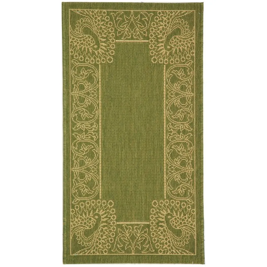 SAFAVIEH Courtyard Kitija Indoor/ Outdoor Waterproof Patio Backyard Rug