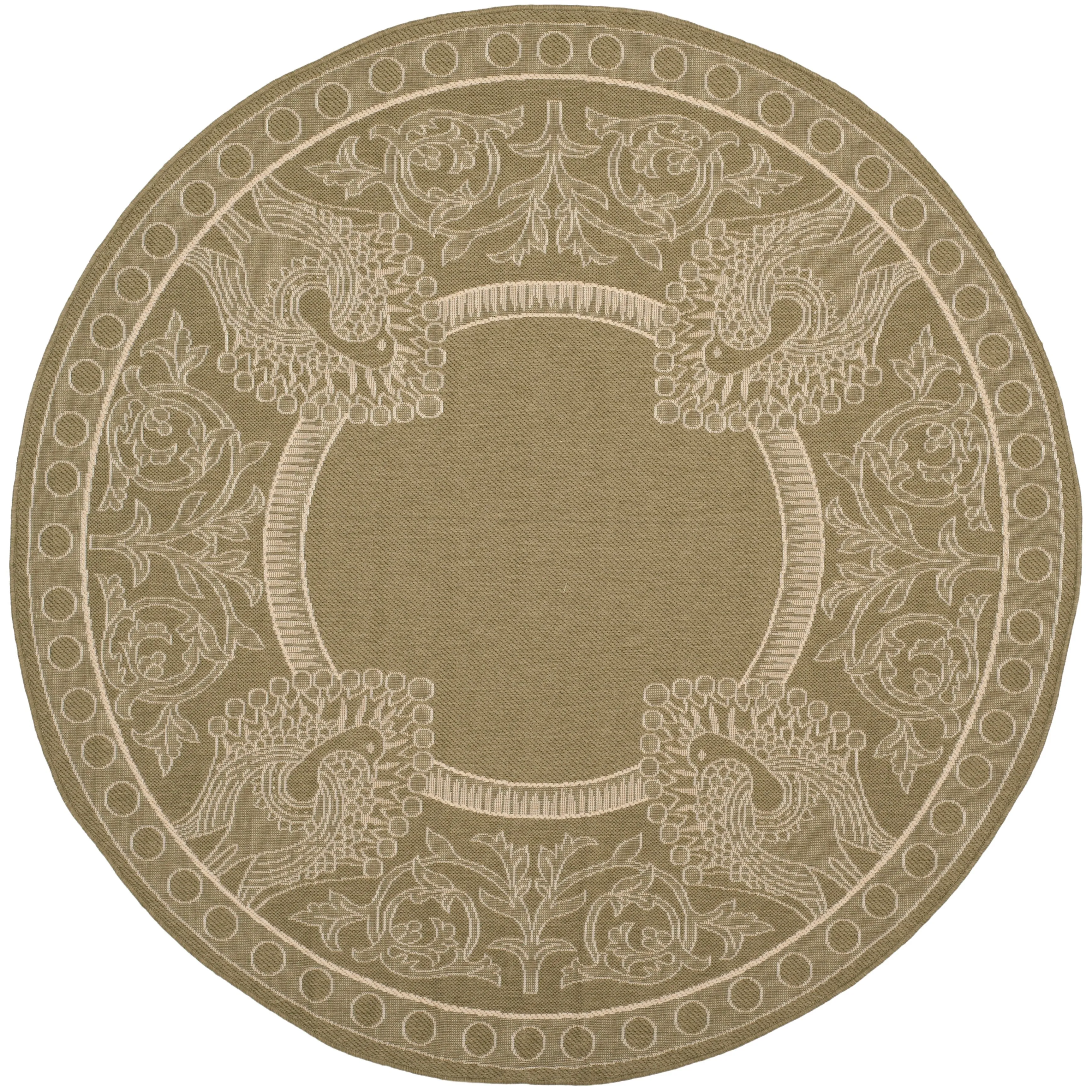 SAFAVIEH Courtyard Kitija Indoor/ Outdoor Waterproof Patio Backyard Rug