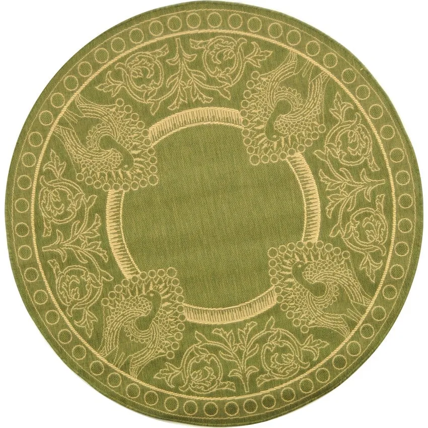 SAFAVIEH Courtyard Kitija Indoor/ Outdoor Waterproof Patio Backyard Rug