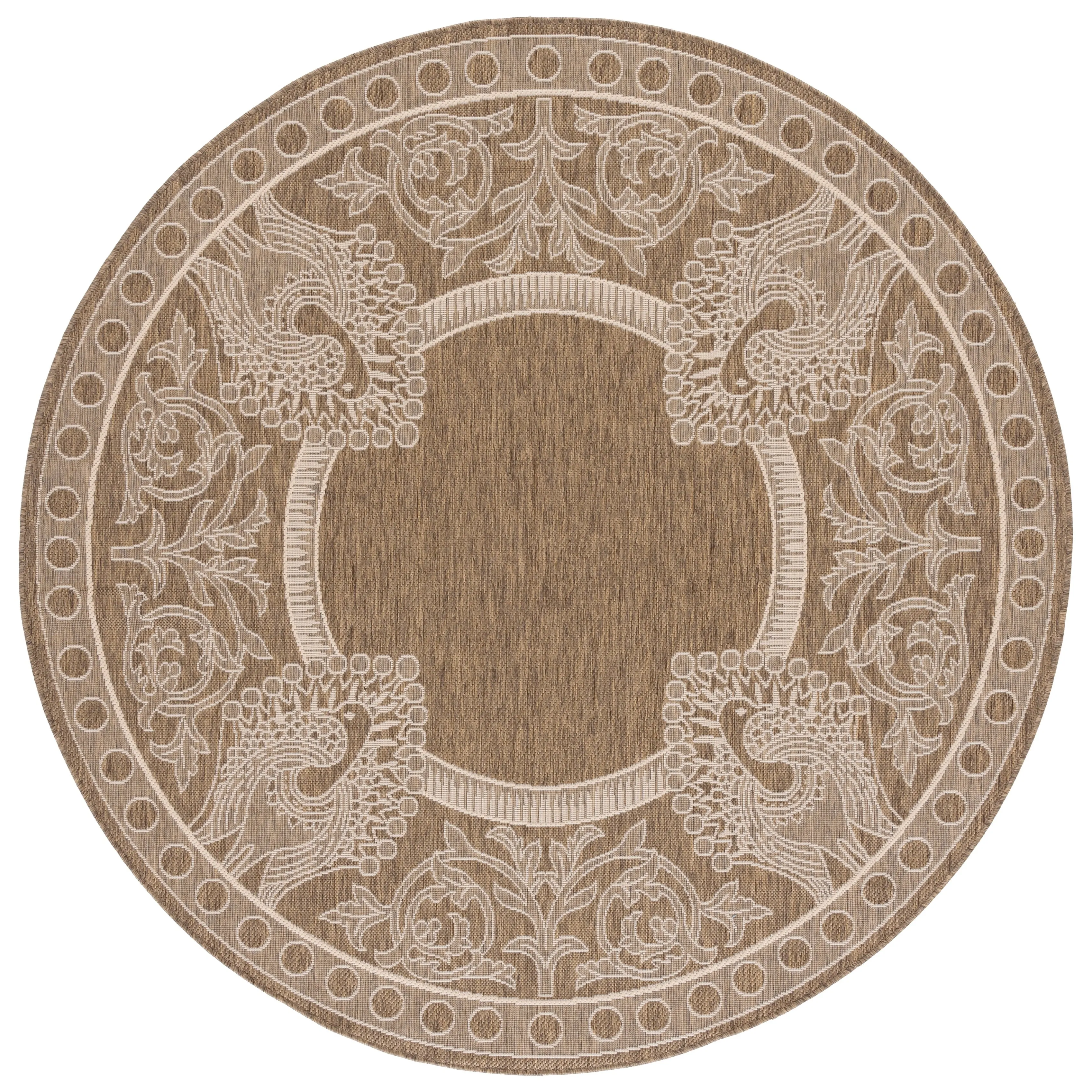 SAFAVIEH Courtyard Kitija Indoor/ Outdoor Waterproof Patio Backyard Rug