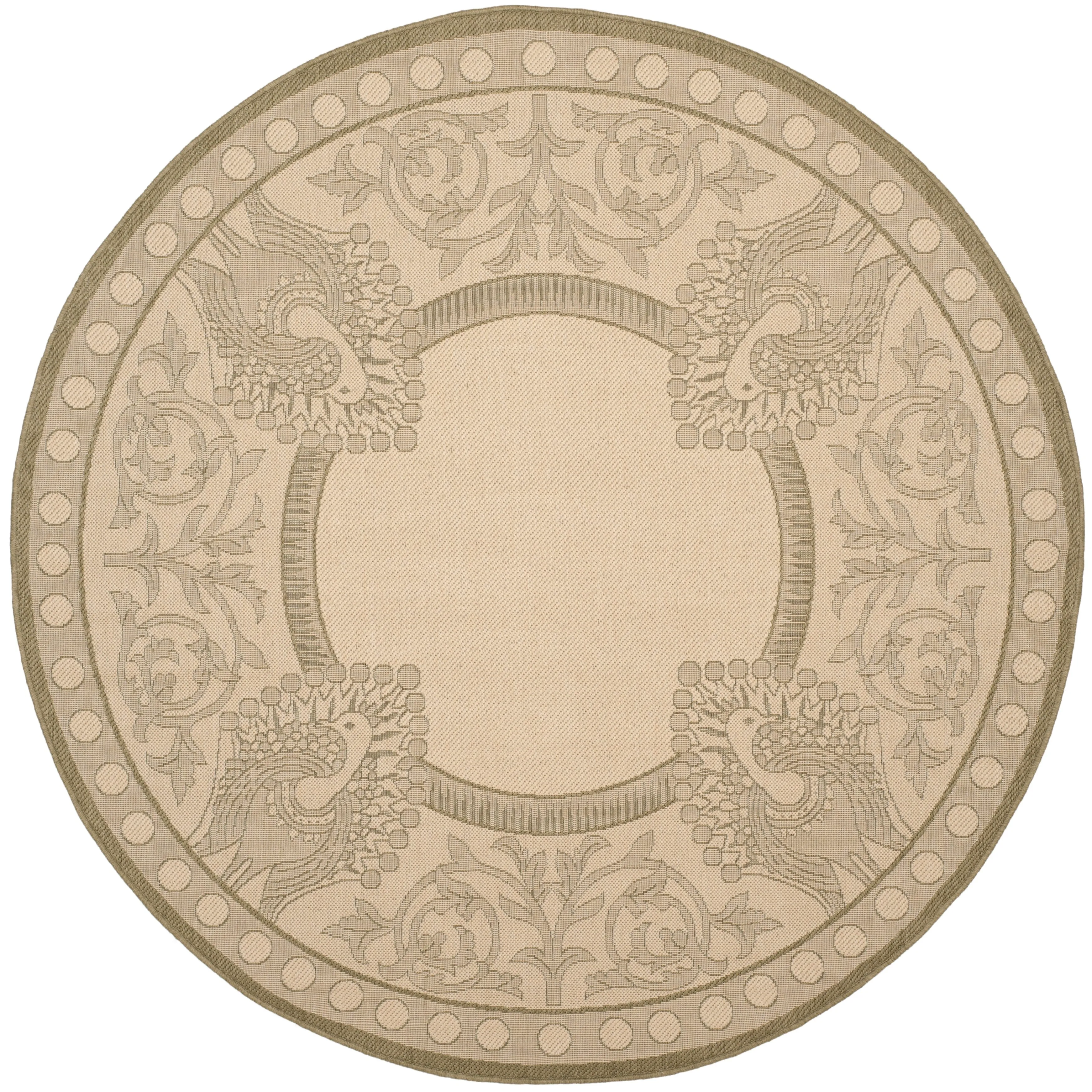SAFAVIEH Courtyard Kitija Indoor/ Outdoor Waterproof Patio Backyard Rug