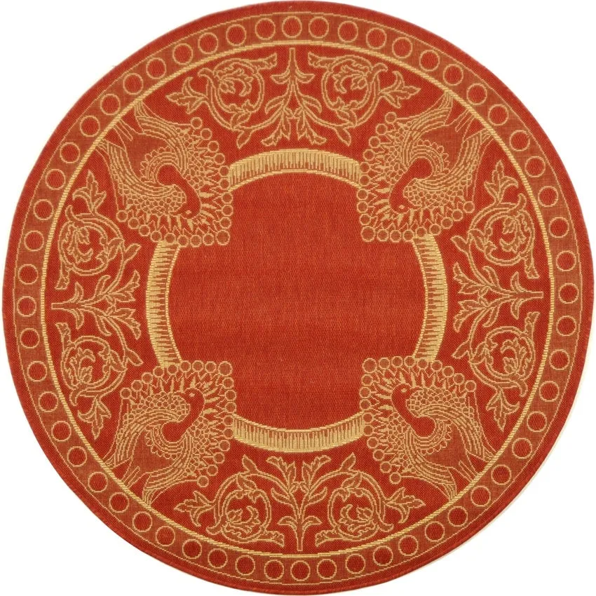 SAFAVIEH Courtyard Kitija Indoor/ Outdoor Waterproof Patio Backyard Rug