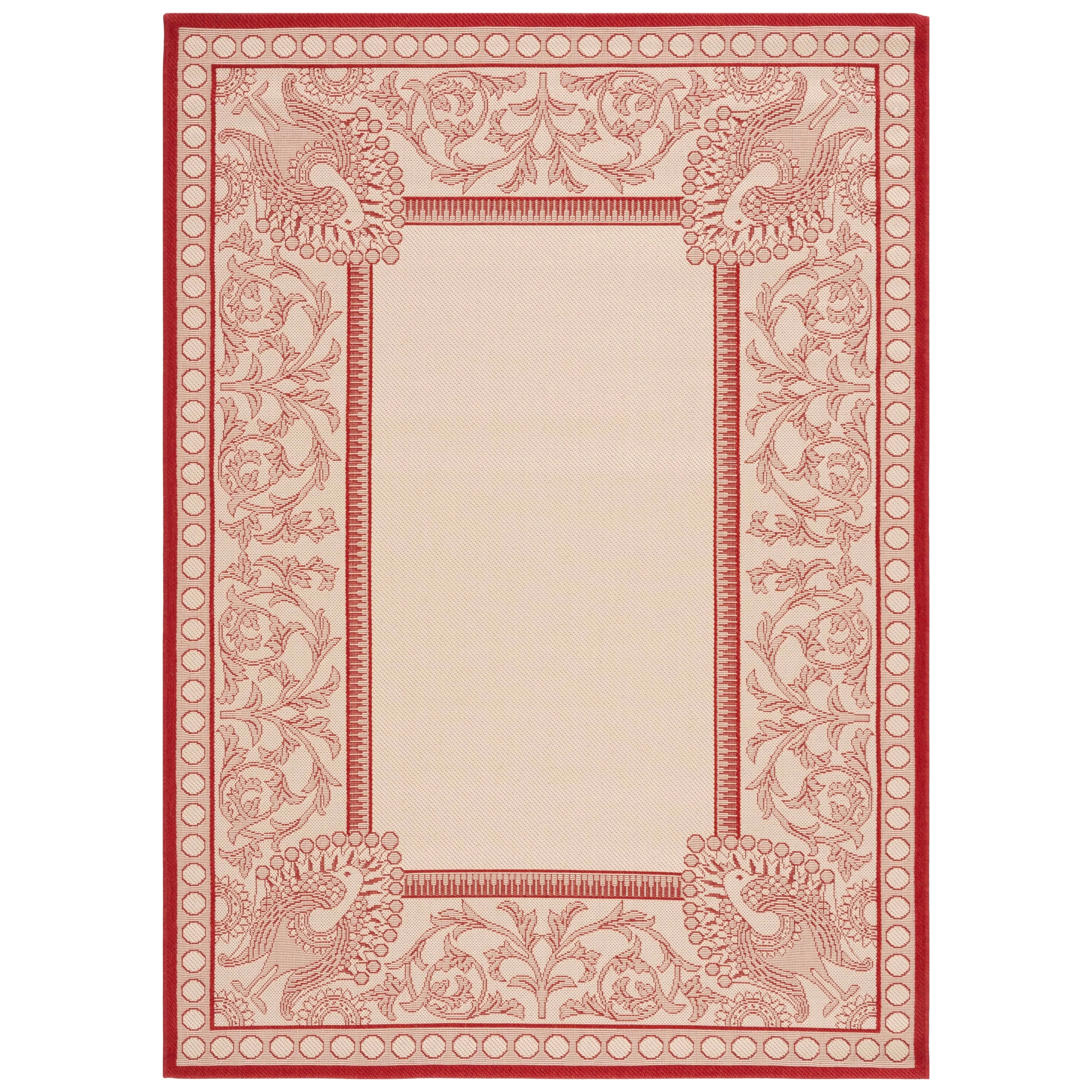 SAFAVIEH Courtyard Kitija Indoor/ Outdoor Waterproof Patio Backyard Rug