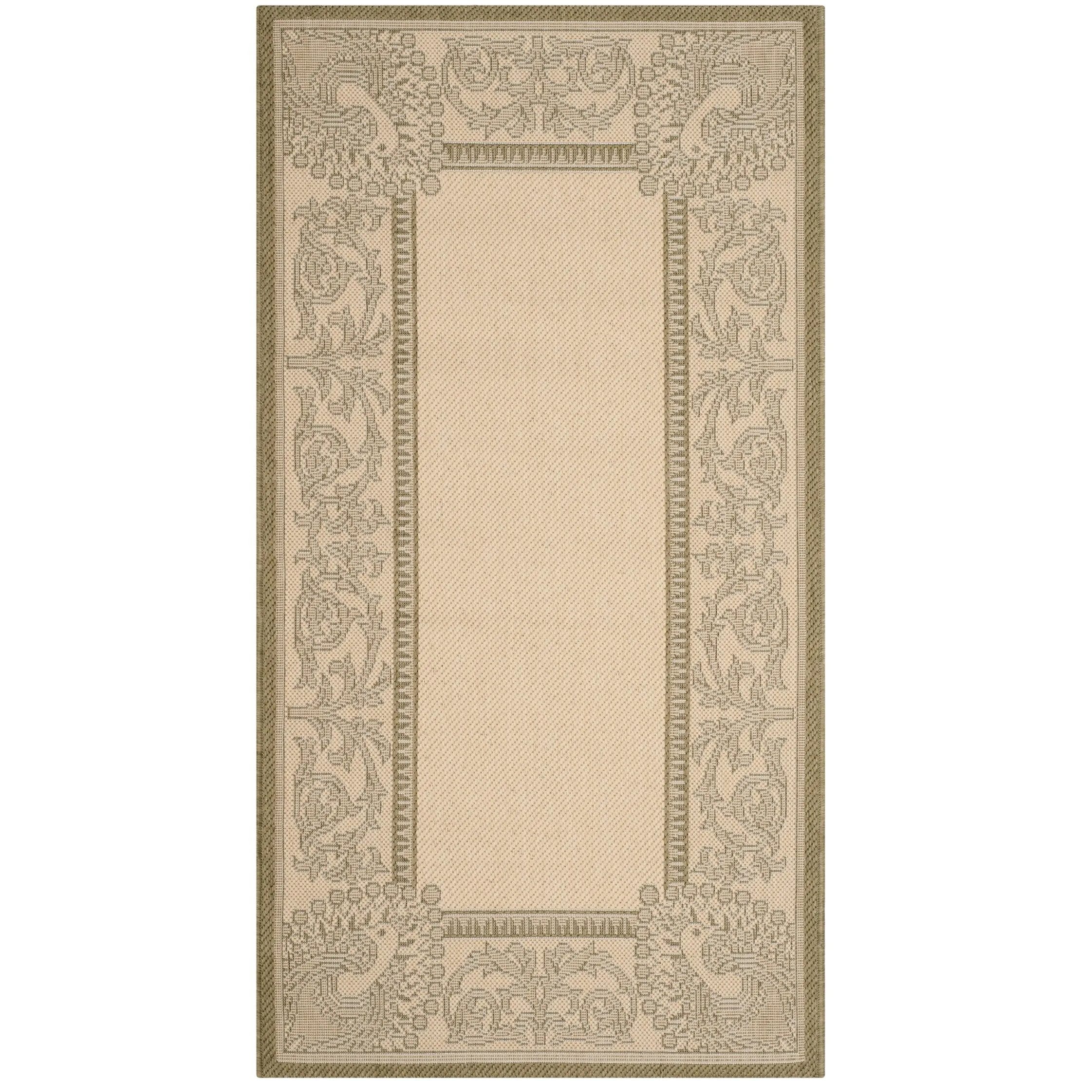 SAFAVIEH Courtyard Kitija Indoor/ Outdoor Waterproof Patio Backyard Rug