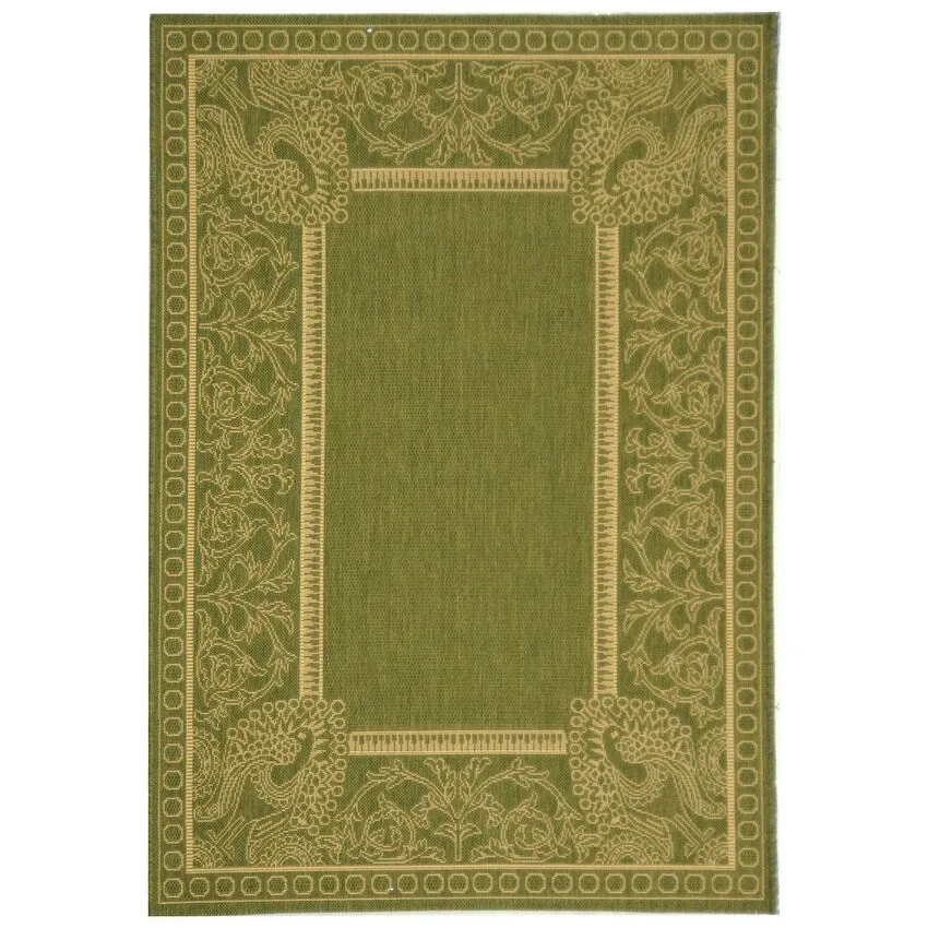 SAFAVIEH Courtyard Kitija Indoor/ Outdoor Waterproof Patio Backyard Rug