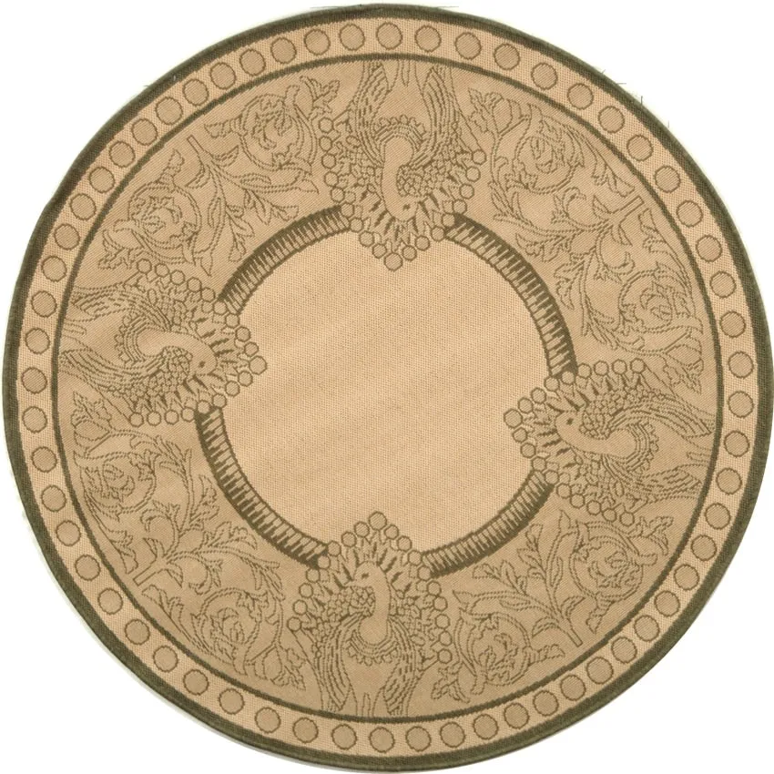SAFAVIEH Courtyard Kitija Indoor/ Outdoor Waterproof Patio Backyard Rug