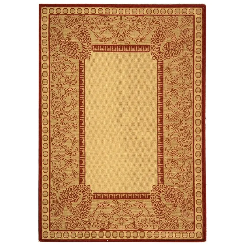SAFAVIEH Courtyard Kitija Indoor/ Outdoor Waterproof Patio Backyard Rug