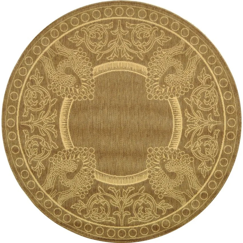 SAFAVIEH Courtyard Kitija Indoor/ Outdoor Waterproof Patio Backyard Rug