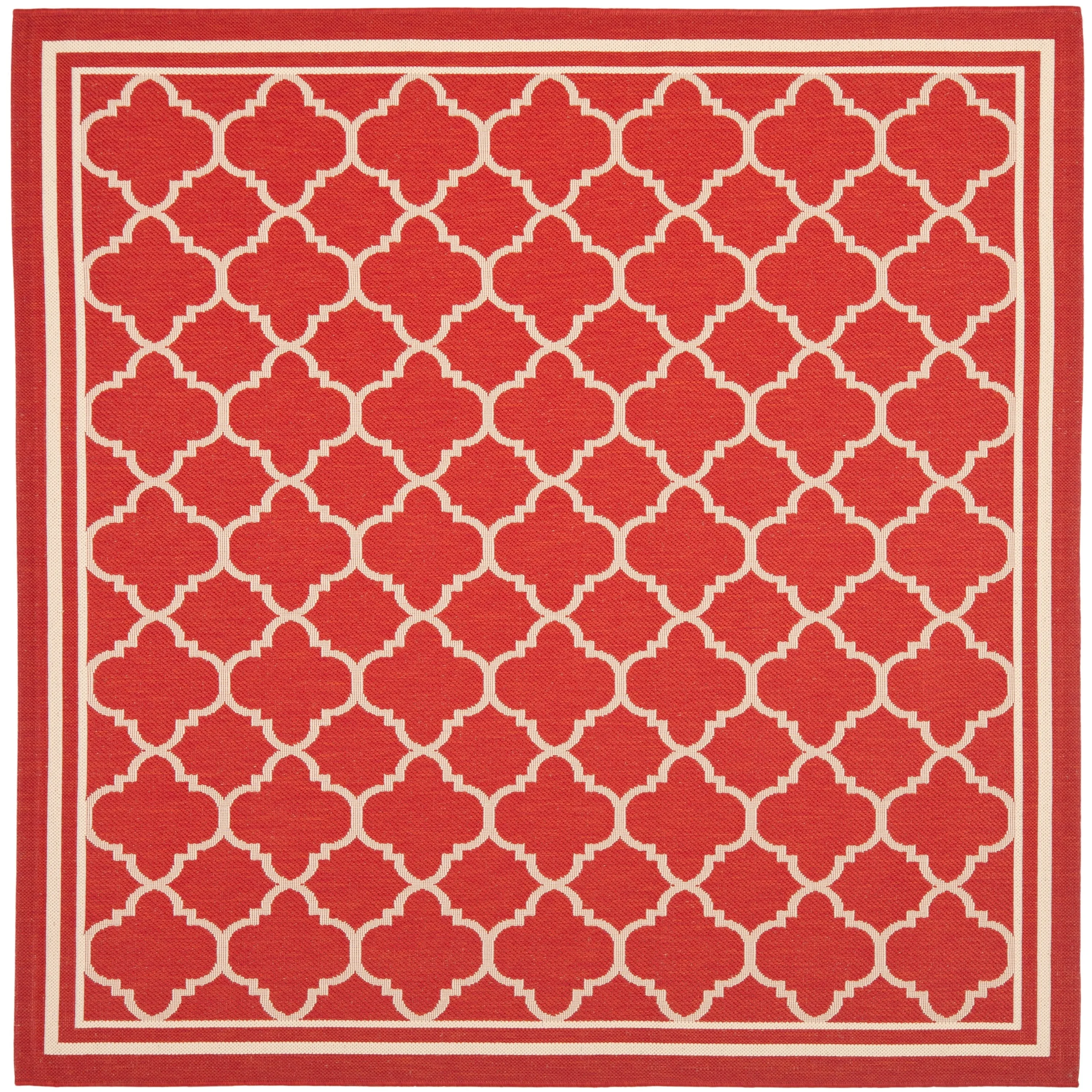 SAFAVIEH Courtyard Kristelle Indoor/ Outdoor Waterproof Patio Backyard Rug