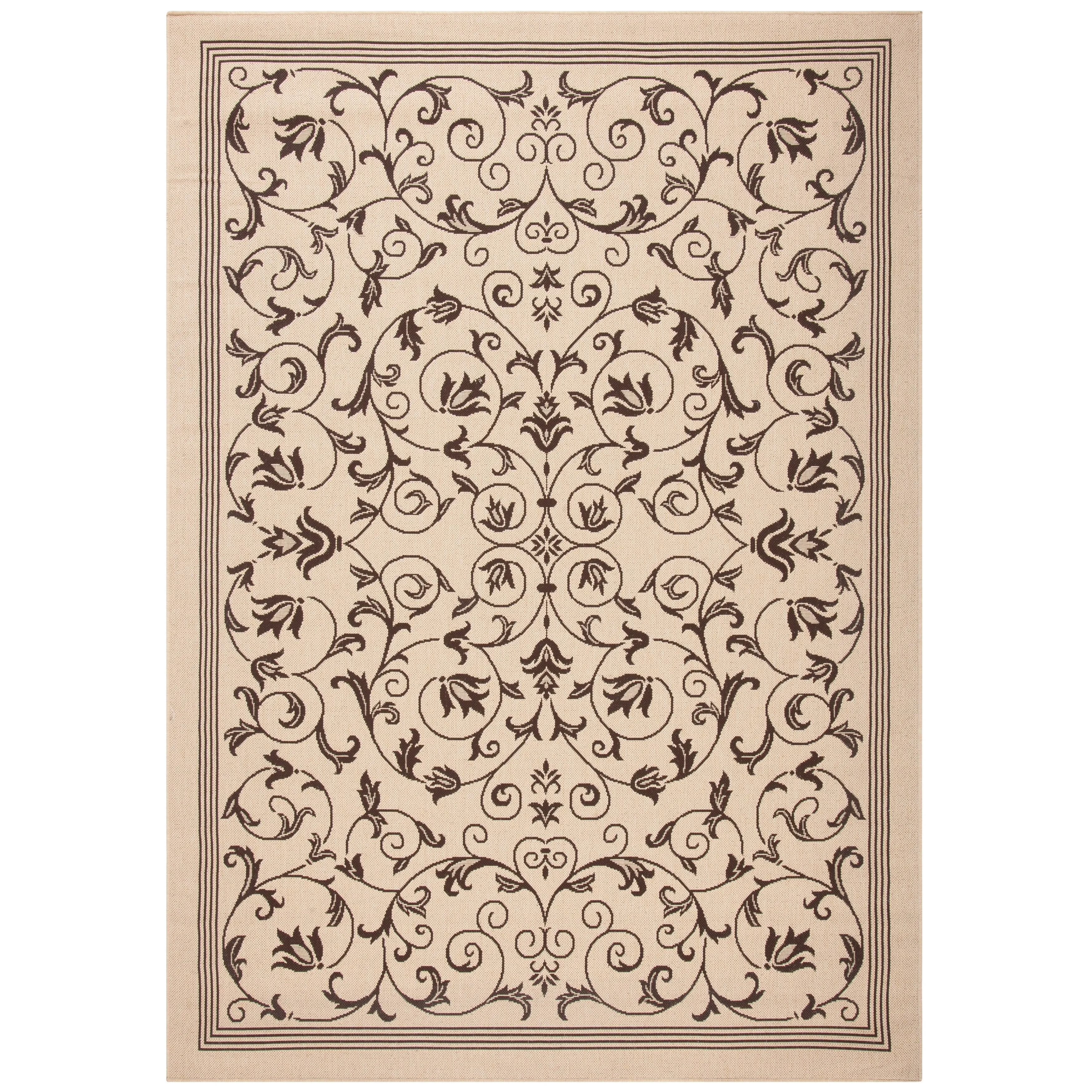 SAFAVIEH Courtyard Lynne Indoor/ Outdoor Waterproof Patio Backyard Rug