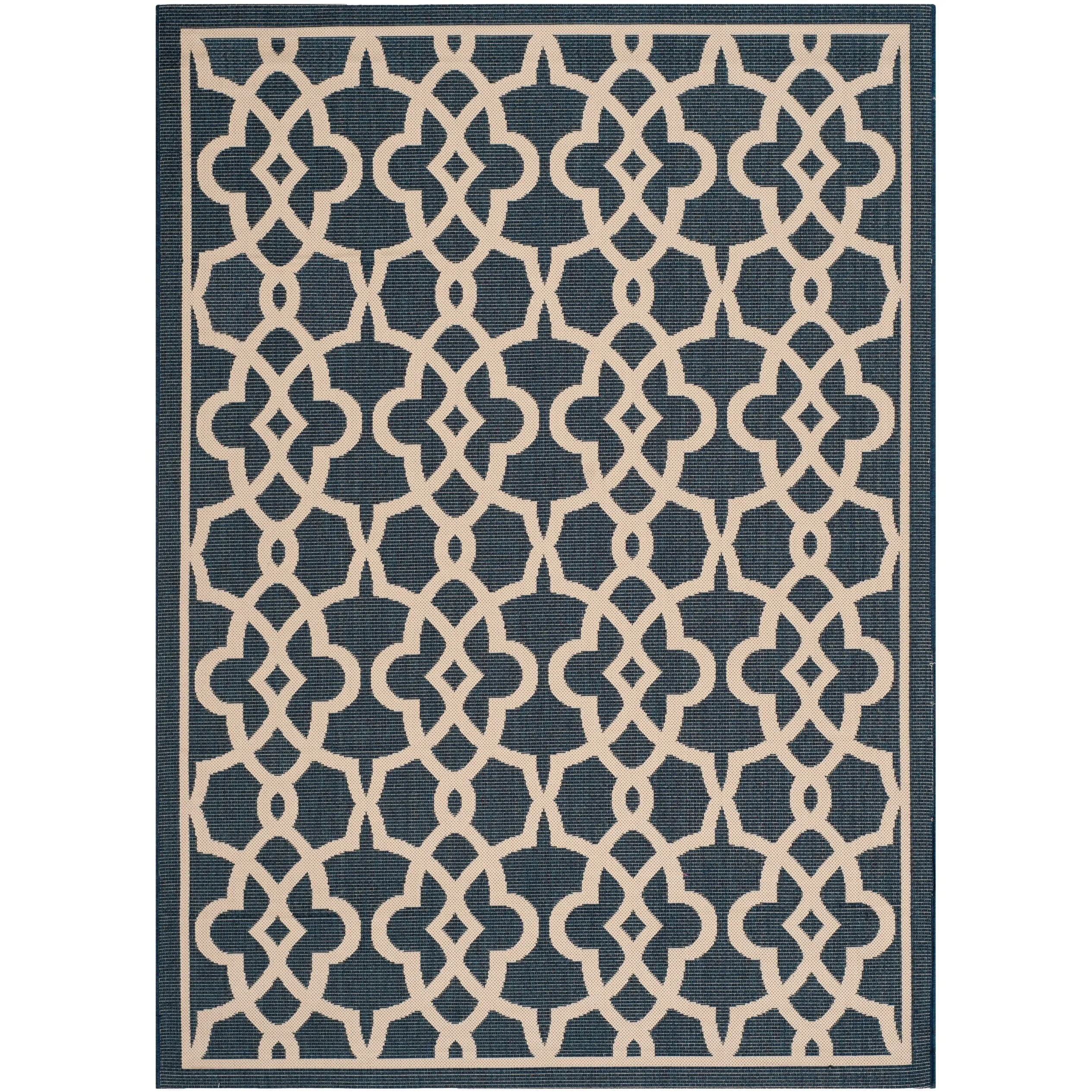 SAFAVIEH Courtyard Marline Indoor/ Outdoor Waterproof Patio Backyard Rug