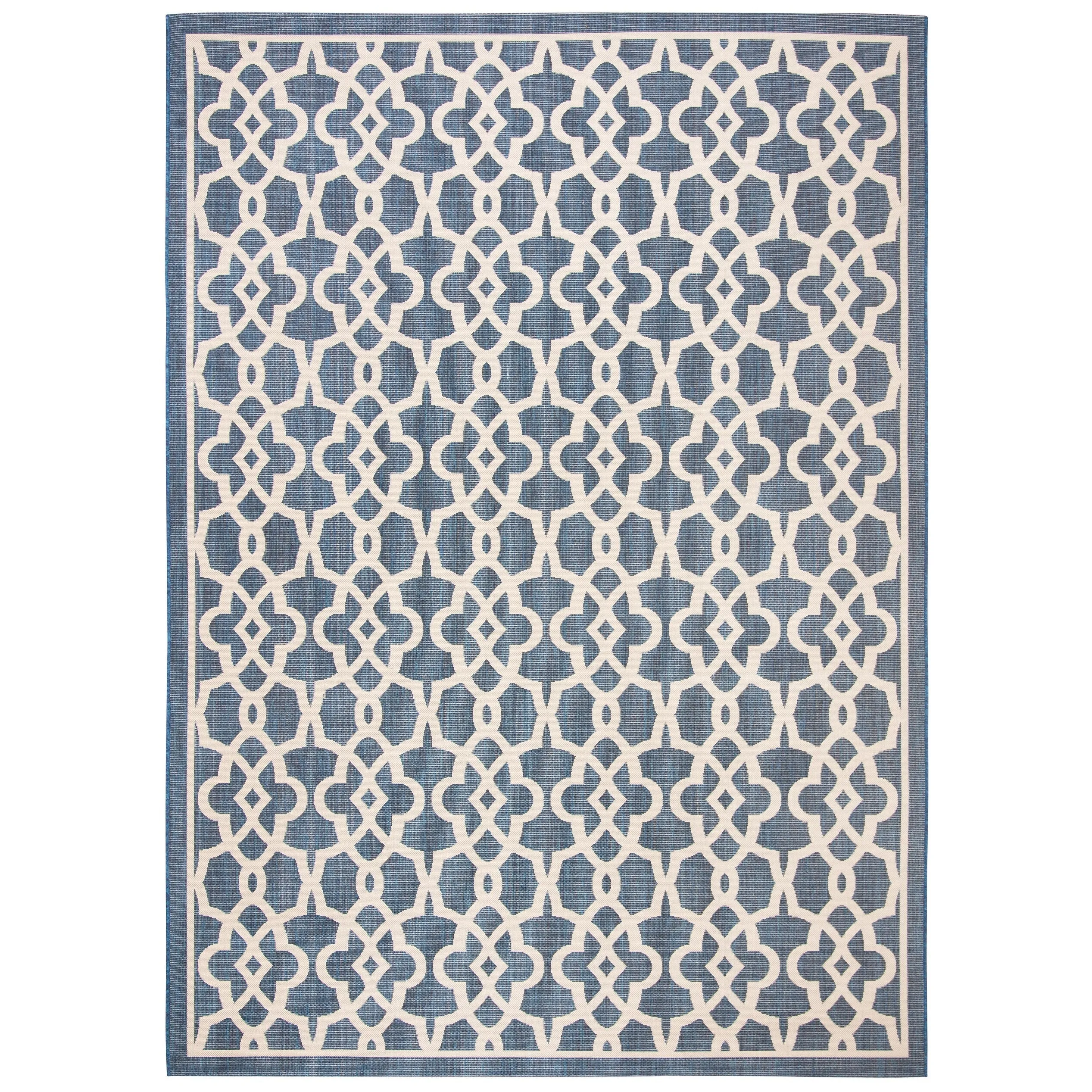 SAFAVIEH Courtyard Marline Indoor/ Outdoor Waterproof Patio Backyard Rug