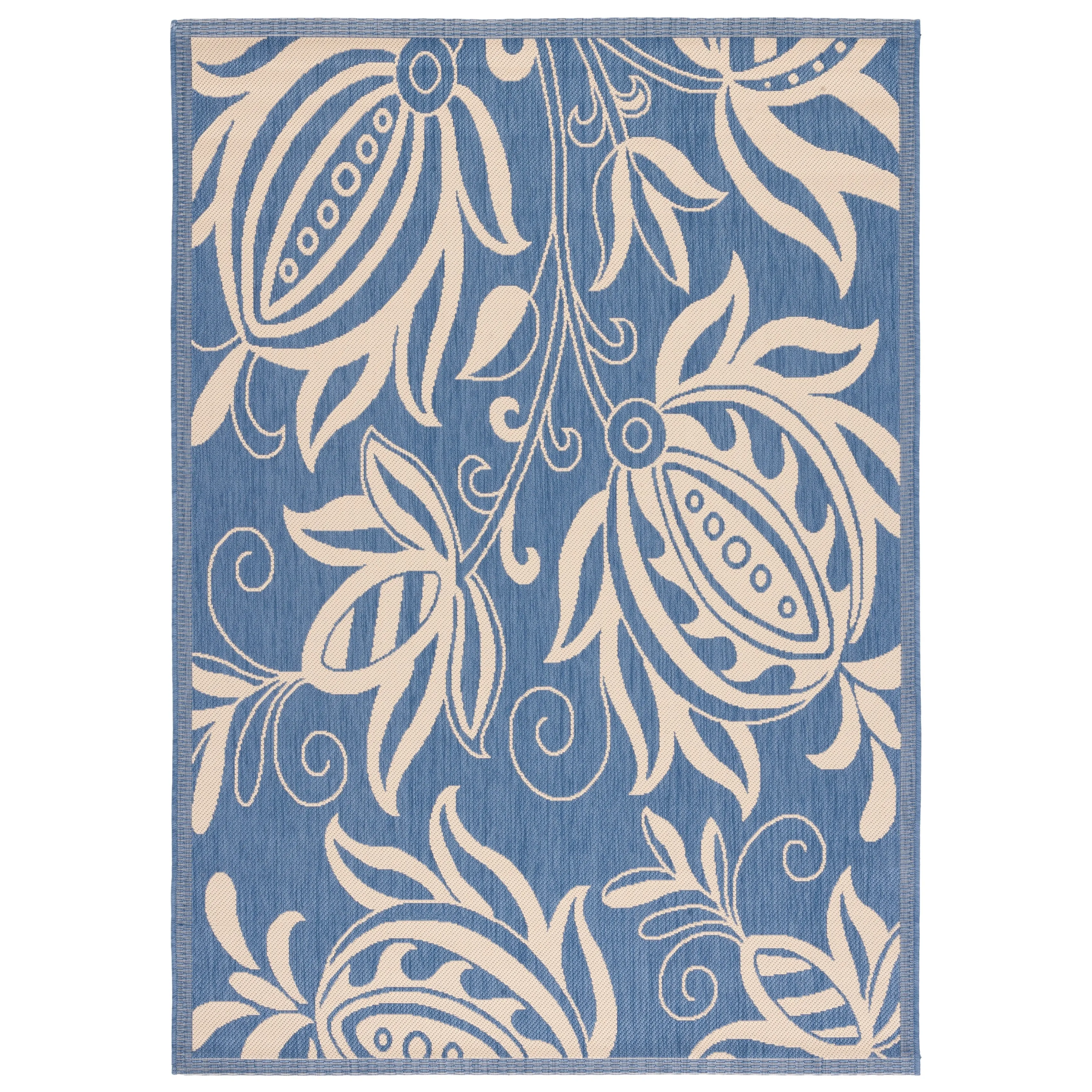 SAFAVIEH Courtyard Nasima Indoor/ Outdoor Patio Backyard Rug