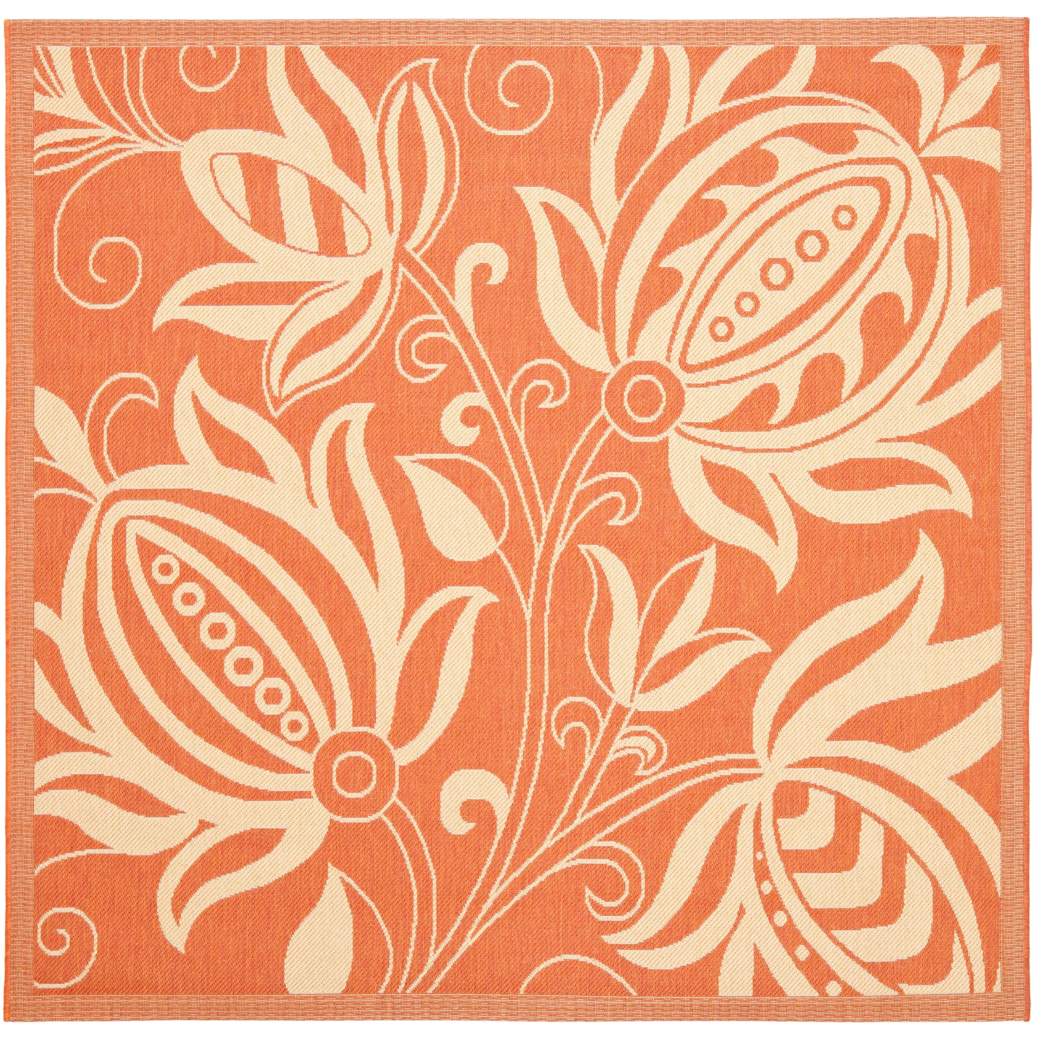 SAFAVIEH Courtyard Nasima Indoor/ Outdoor Patio Backyard Rug