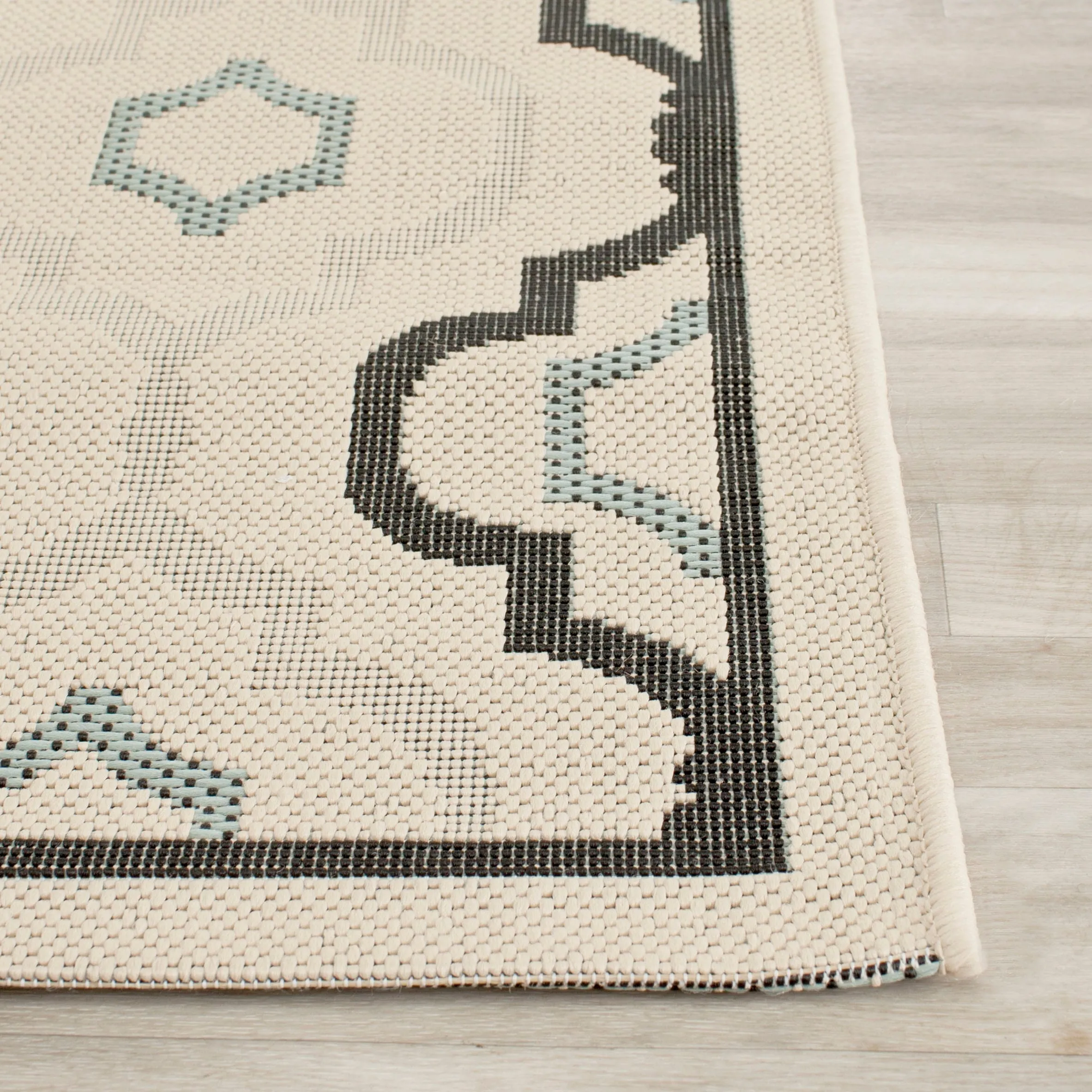 SAFAVIEH Courtyard Oyvor Indoor/ Outdoor Waterproof Patio Backyard Rug