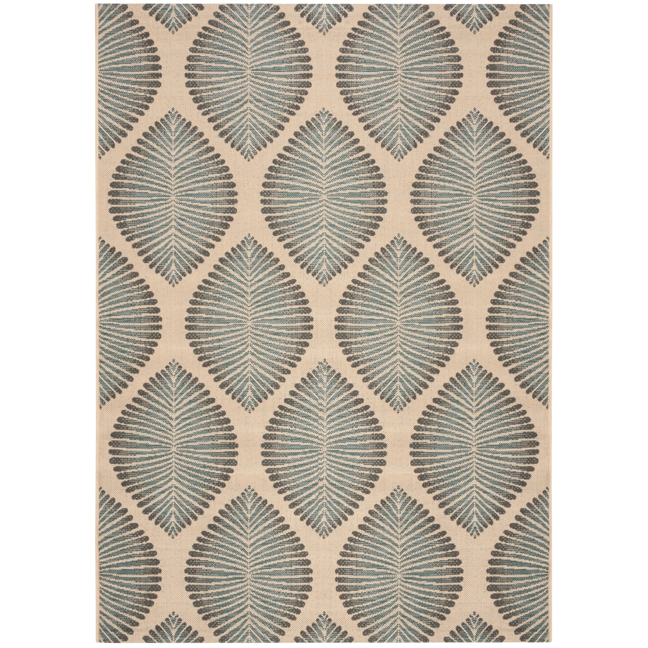 SAFAVIEH Courtyard Rasita Indoor/ Outdoor Waterproof Patio Backyard Rug