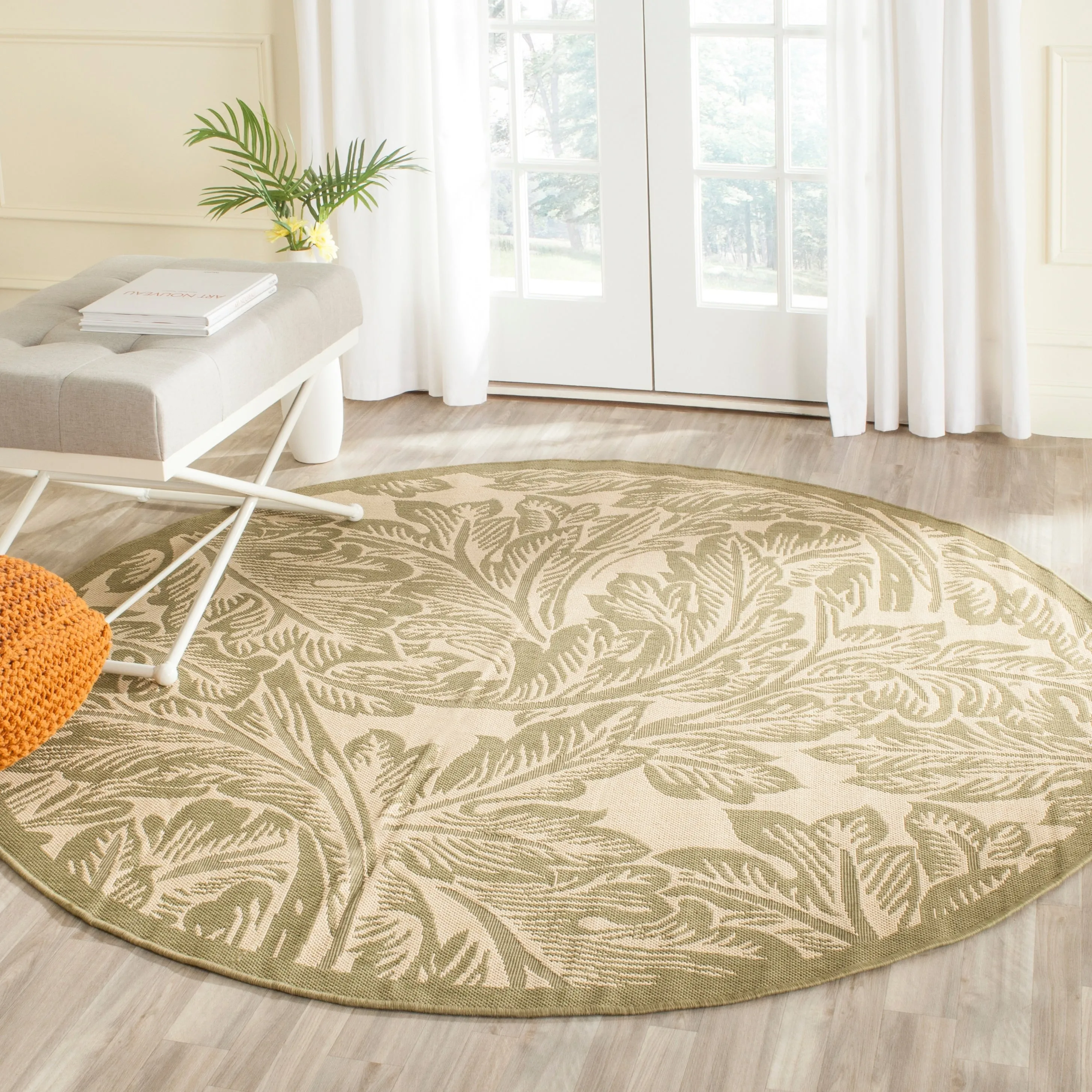 SAFAVIEH Courtyard Reineke Indoor/ Outdoor Waterproof Rug