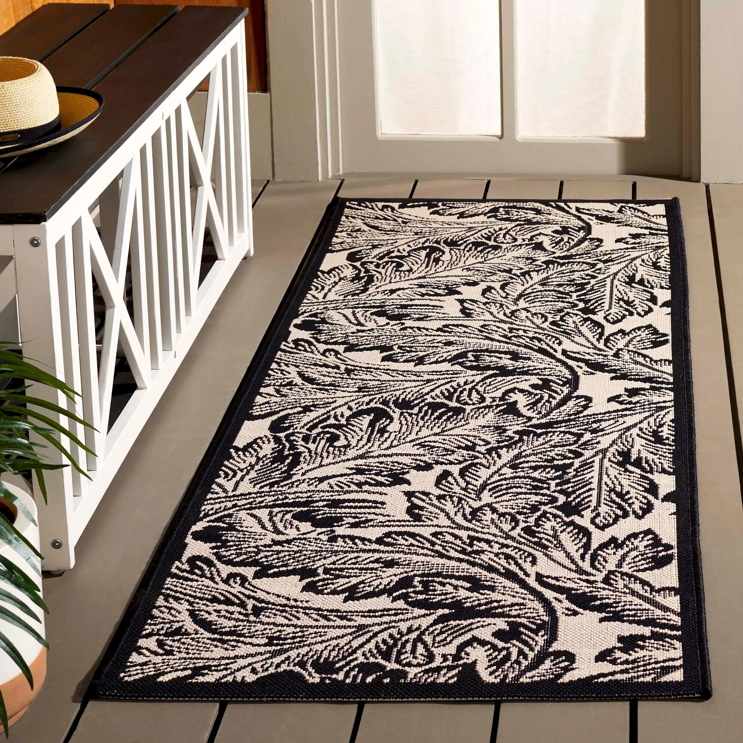 SAFAVIEH Courtyard Reineke Indoor/ Outdoor Waterproof Rug