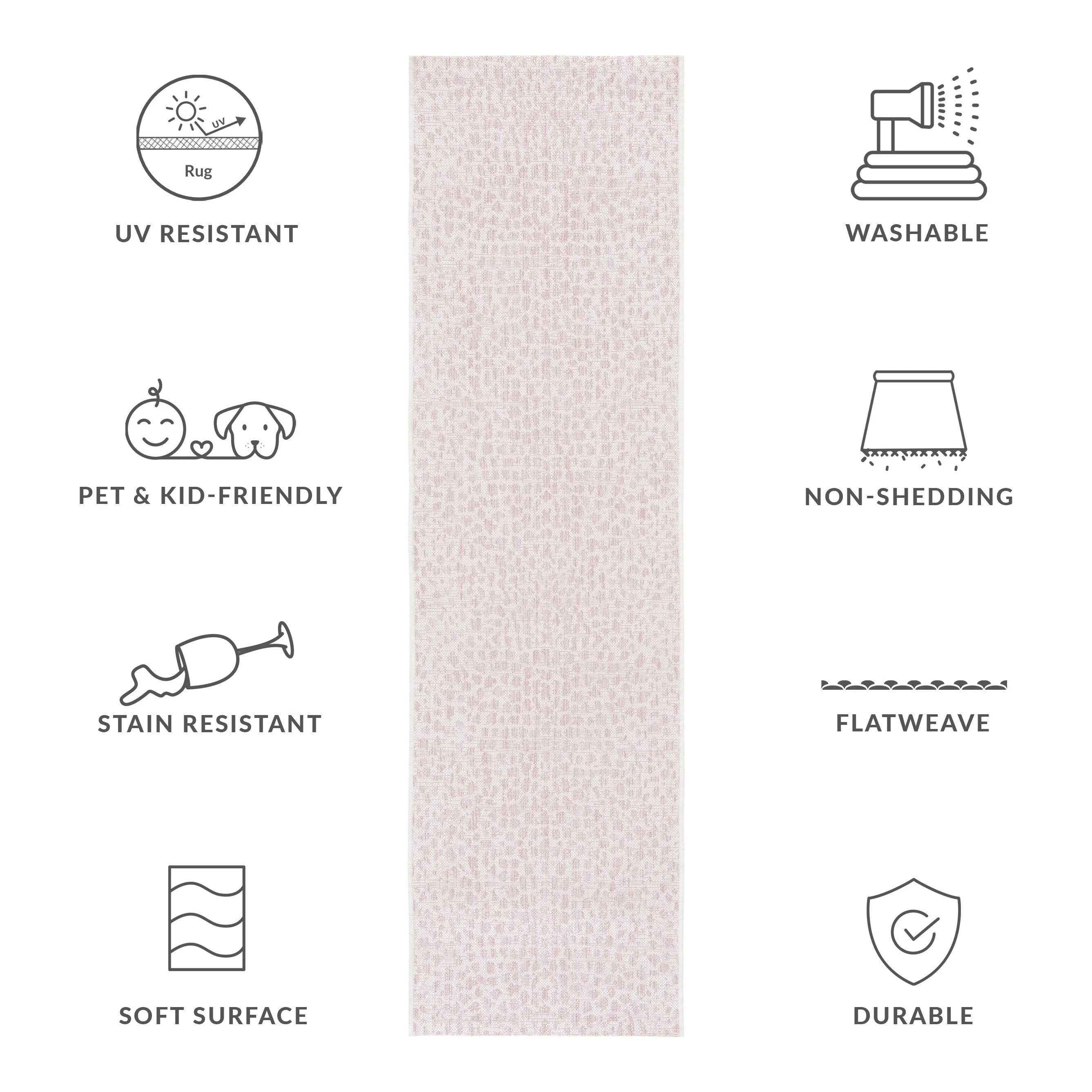 SAFAVIEH Courtyard Ruta Indoor/ Outdoor Waterproof Patio Backyard Rug