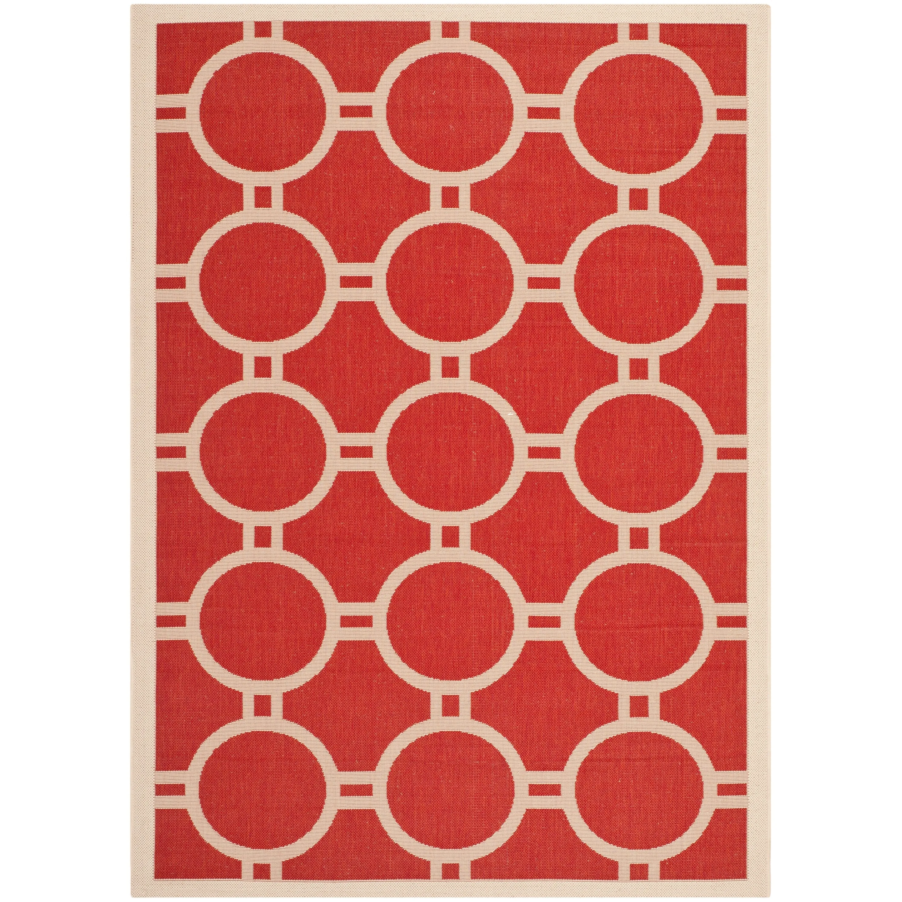SAFAVIEH Courtyard Sweta Indoor/ Outdoor Waterproof Patio Backyard Rug