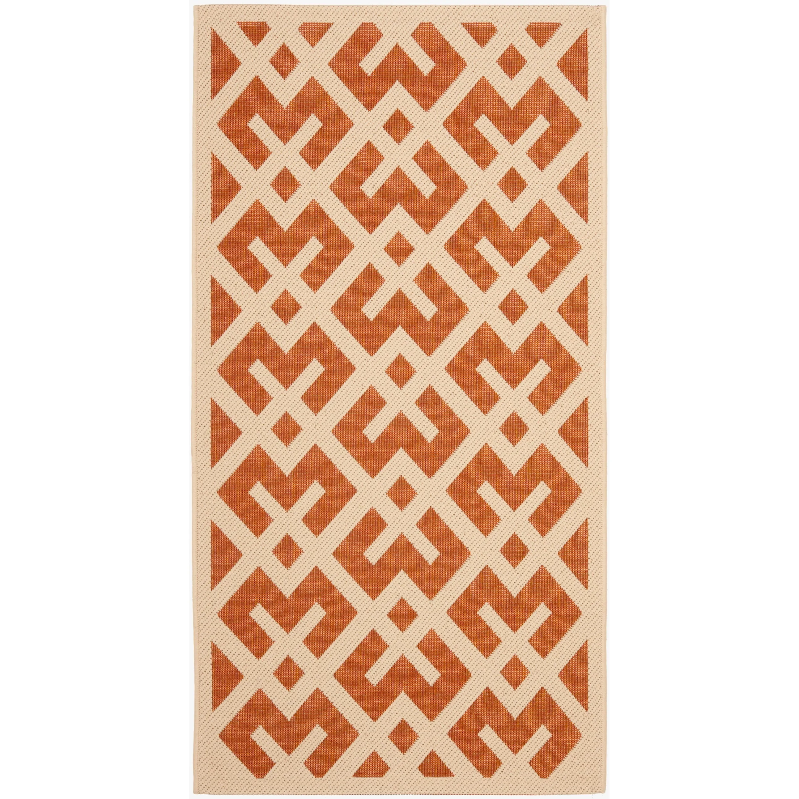 SAFAVIEH Courtyard Sytske Indoor/ Outdoor Waterproof Patio Backyard Rug