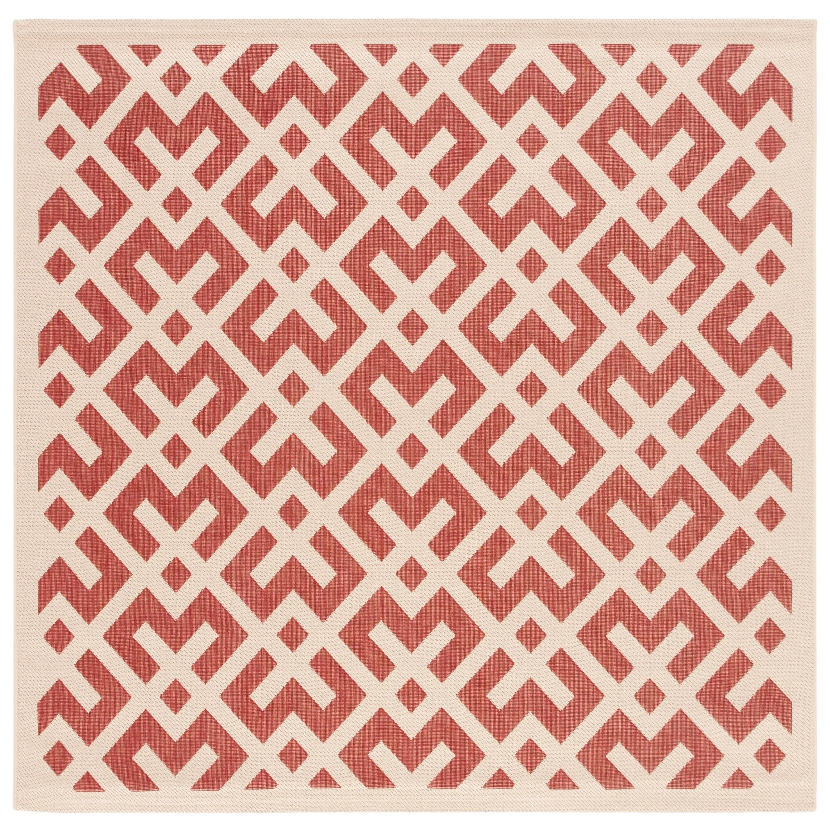 SAFAVIEH Courtyard Sytske Indoor/ Outdoor Waterproof Patio Backyard Rug