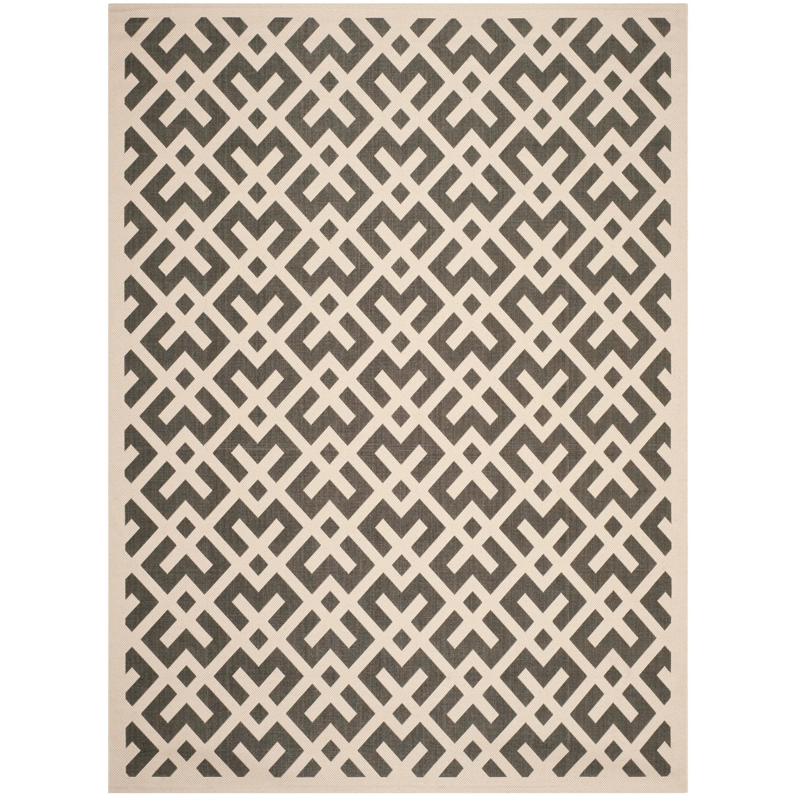 SAFAVIEH Courtyard Sytske Indoor/ Outdoor Waterproof Patio Backyard Rug