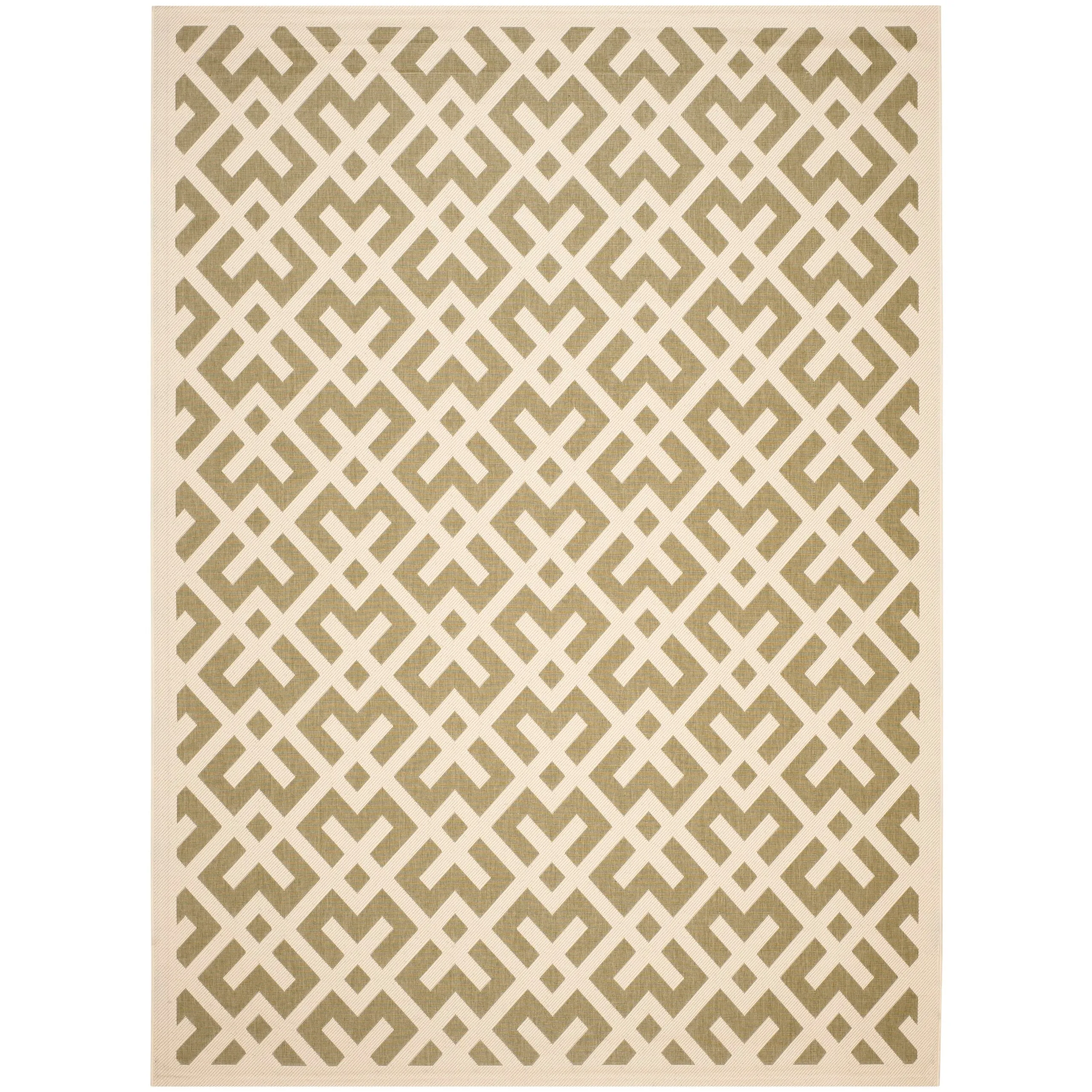 SAFAVIEH Courtyard Sytske Indoor/ Outdoor Waterproof Patio Backyard Rug