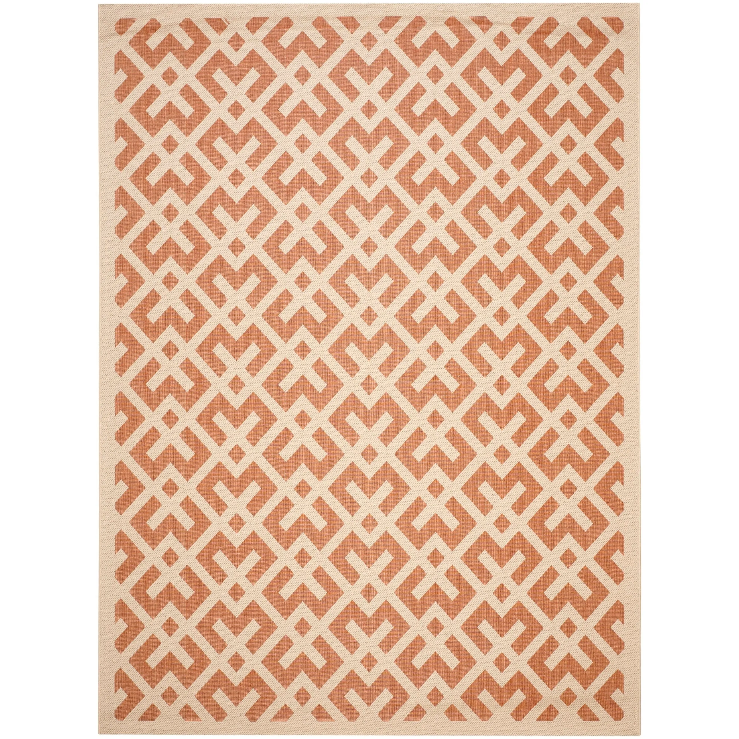 SAFAVIEH Courtyard Sytske Indoor/ Outdoor Waterproof Patio Backyard Rug