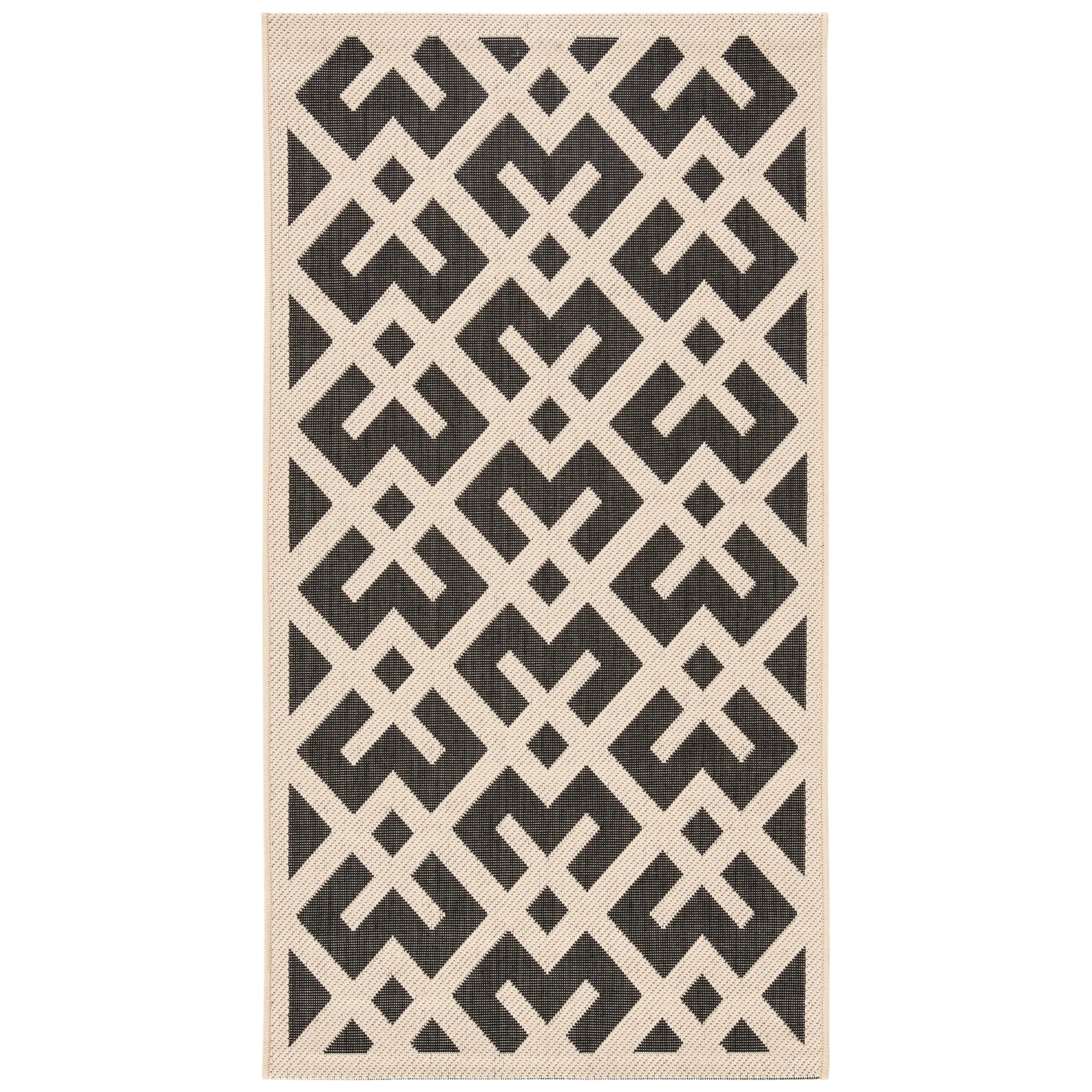 SAFAVIEH Courtyard Sytske Indoor/ Outdoor Waterproof Patio Backyard Rug