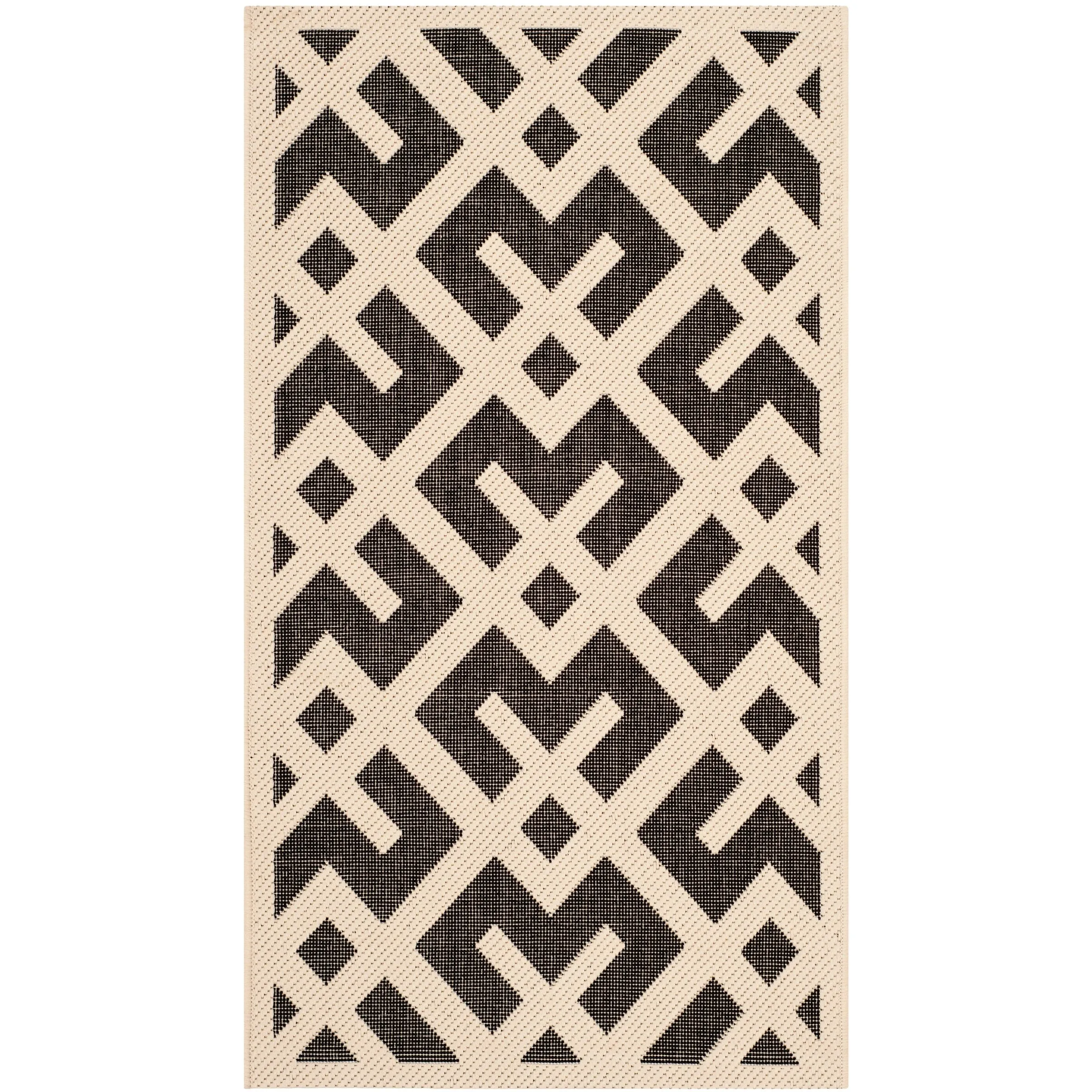 SAFAVIEH Courtyard Sytske Indoor/ Outdoor Waterproof Patio Backyard Rug