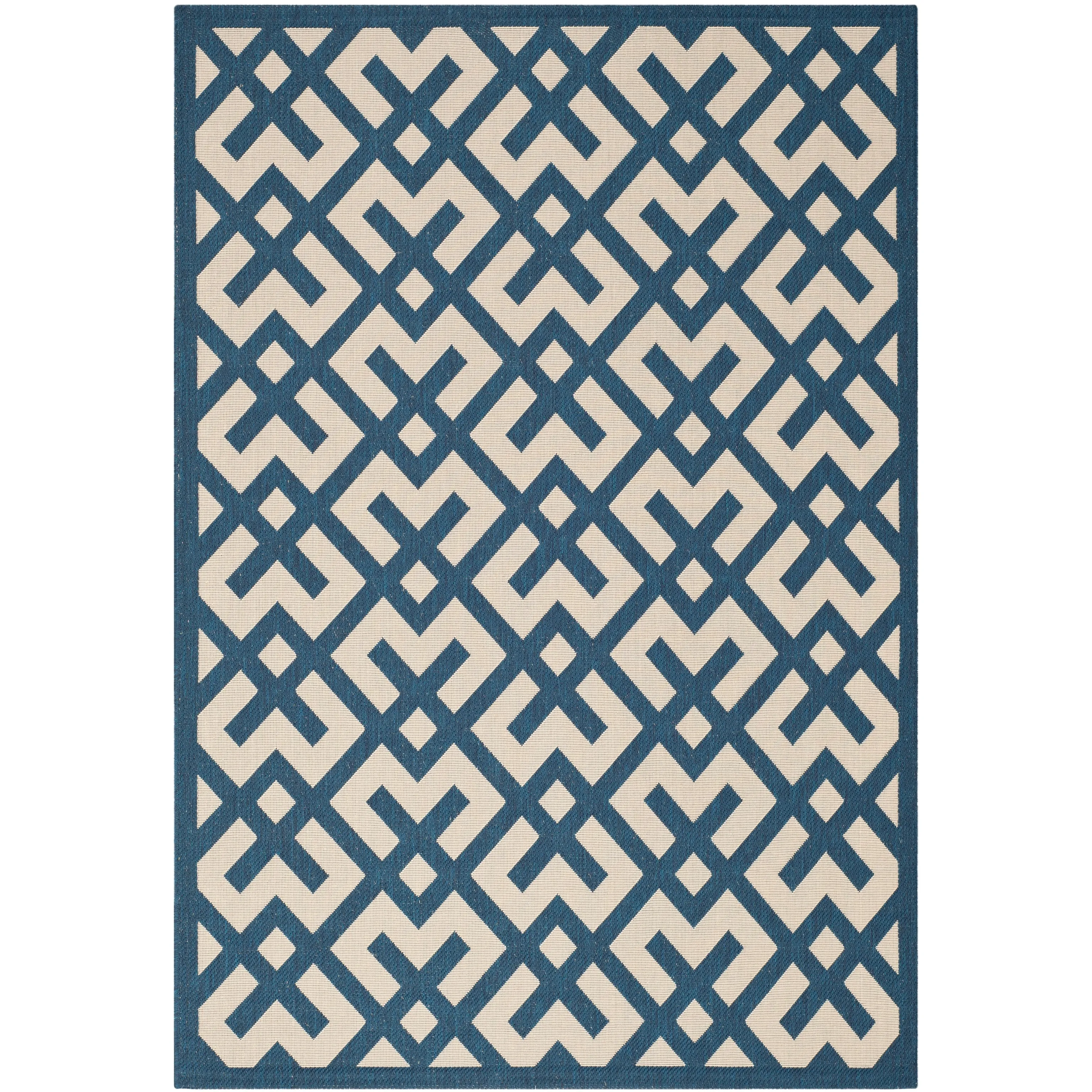 SAFAVIEH Courtyard Sytske Indoor/ Outdoor Waterproof Patio Backyard Rug