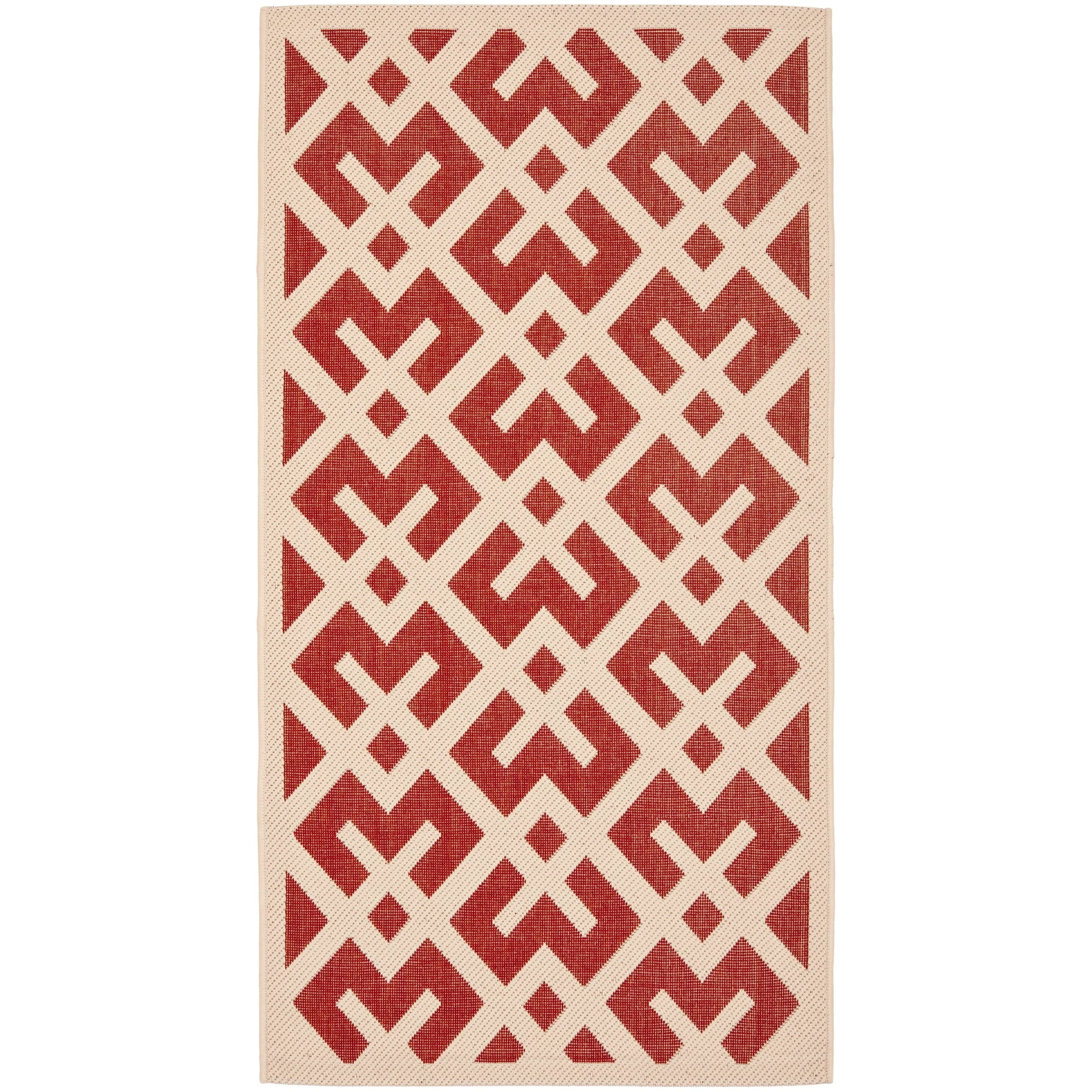 SAFAVIEH Courtyard Sytske Indoor/ Outdoor Waterproof Patio Backyard Rug