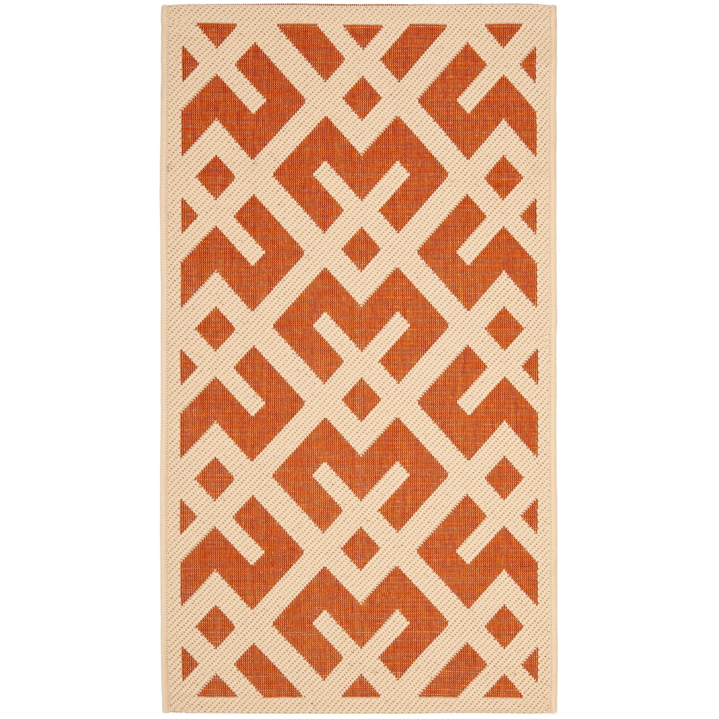 SAFAVIEH Courtyard Sytske Indoor/ Outdoor Waterproof Patio Backyard Rug