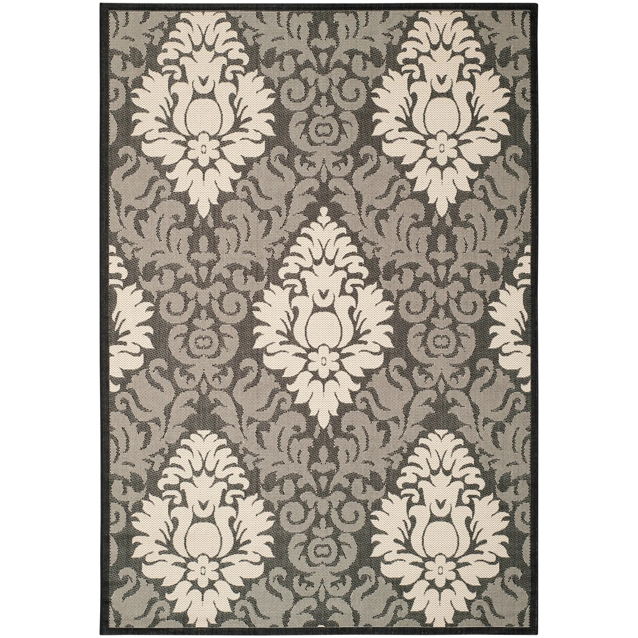 SAFAVIEH Courtyard Willene Boho Indoor/ Outdoor Waterproof Patio Backyard Rug