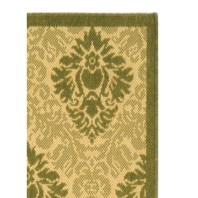 SAFAVIEH Courtyard Willene Boho Indoor/ Outdoor Waterproof Patio Backyard Rug