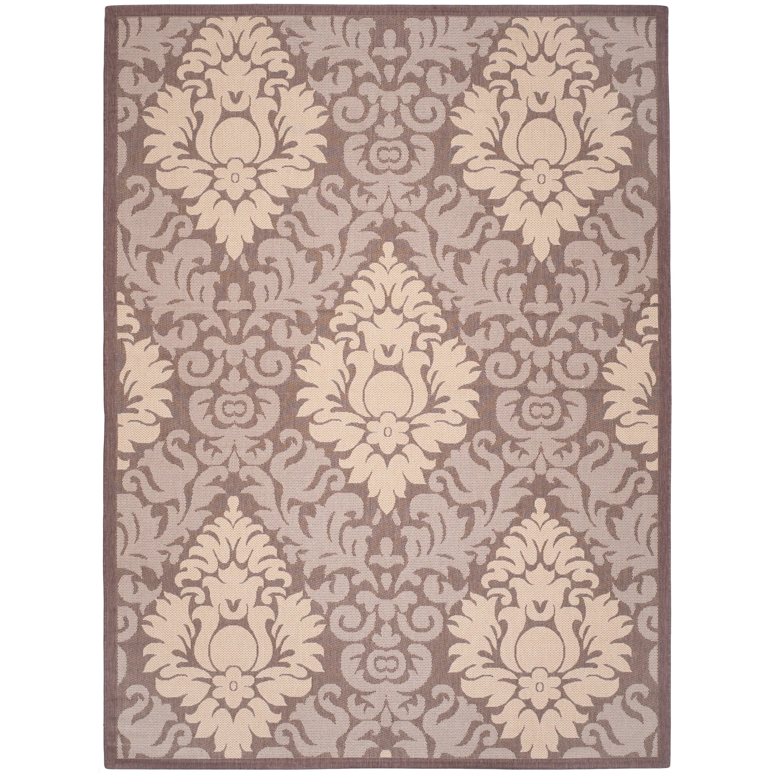 SAFAVIEH Courtyard Willene Boho Indoor/ Outdoor Waterproof Patio Backyard Rug