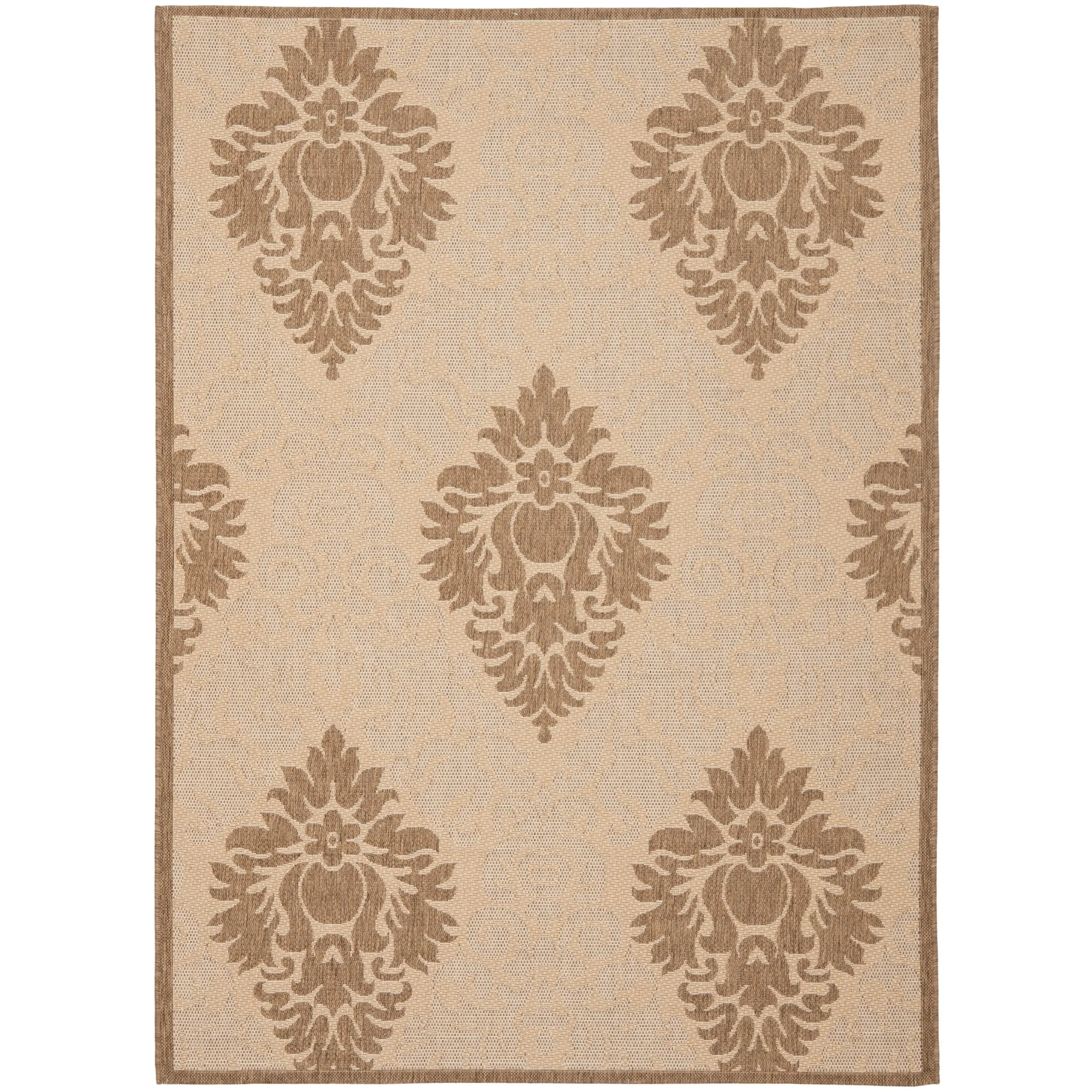 SAFAVIEH Courtyard Willene Boho Indoor/ Outdoor Waterproof Patio Backyard Rug
