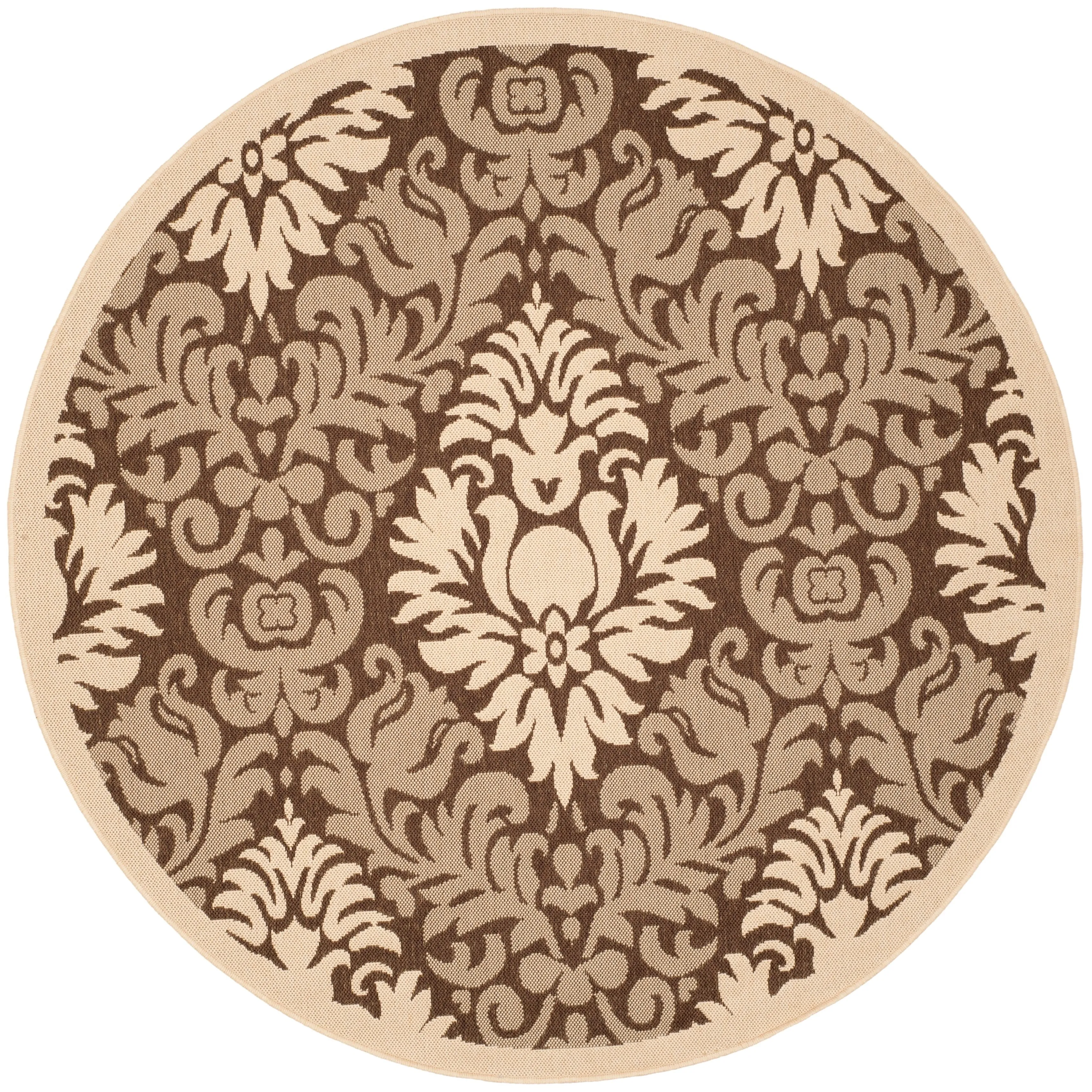 SAFAVIEH Courtyard Willene Boho Indoor/ Outdoor Waterproof Patio Backyard Rug