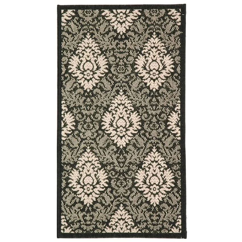 SAFAVIEH Courtyard Willene Boho Indoor/ Outdoor Waterproof Patio Backyard Rug