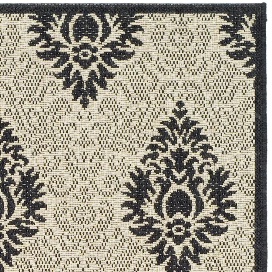 SAFAVIEH Courtyard Willene Boho Indoor/ Outdoor Waterproof Patio Backyard Rug
