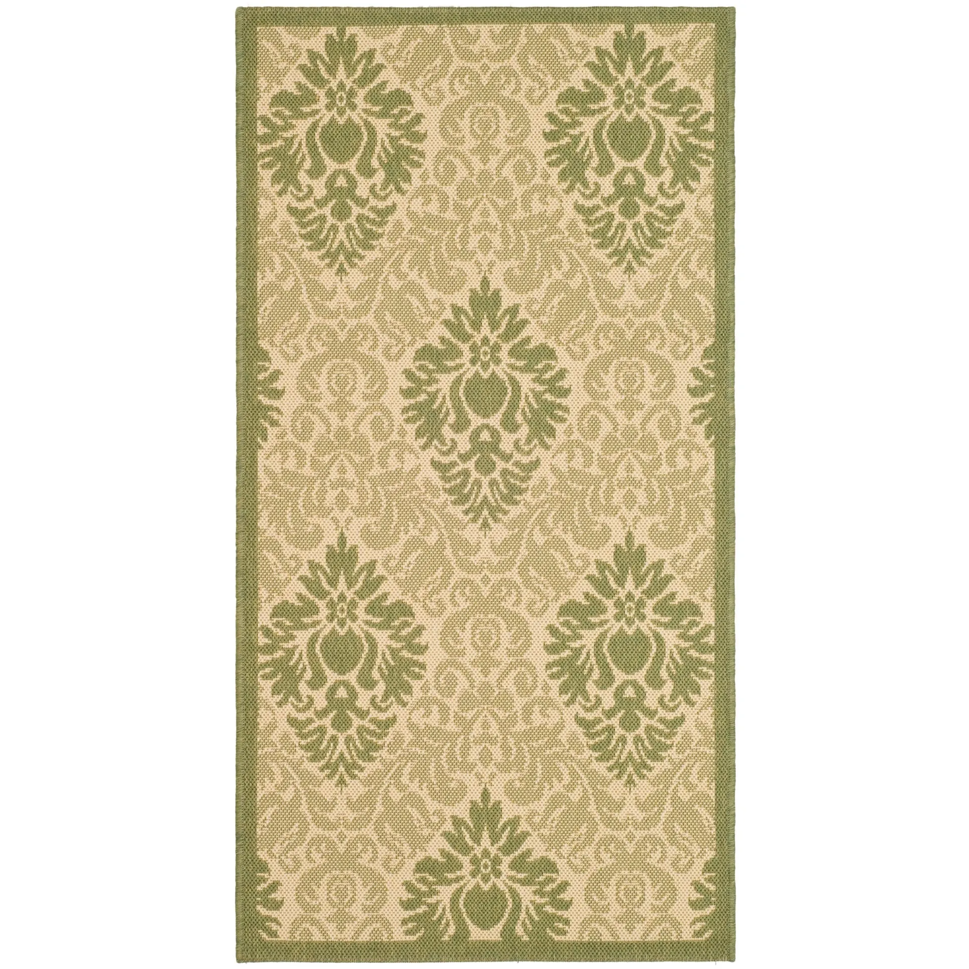 SAFAVIEH Courtyard Willene Boho Indoor/ Outdoor Waterproof Patio Backyard Rug