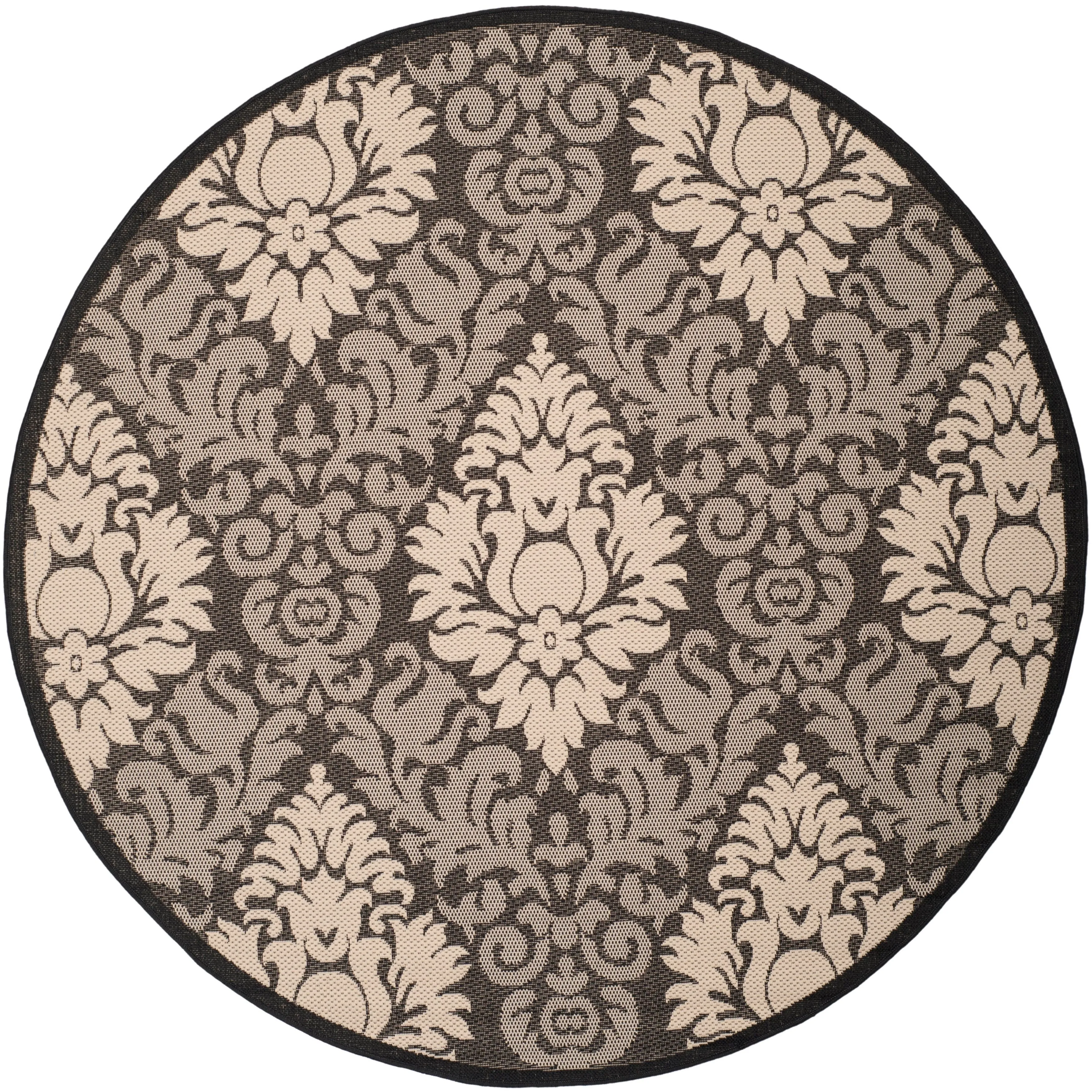 SAFAVIEH Courtyard Willene Boho Indoor/ Outdoor Waterproof Patio Backyard Rug