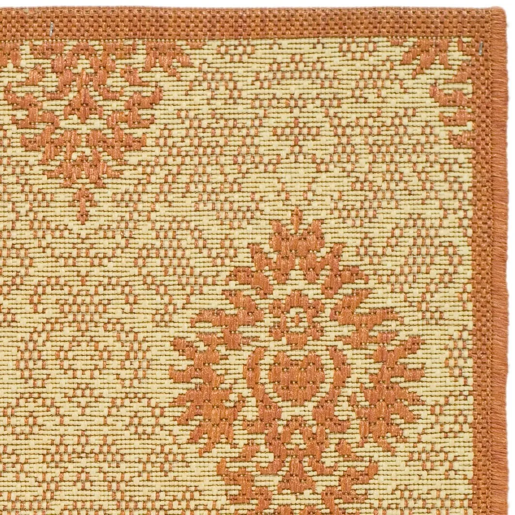 SAFAVIEH Courtyard Willene Boho Indoor/ Outdoor Waterproof Patio Backyard Rug