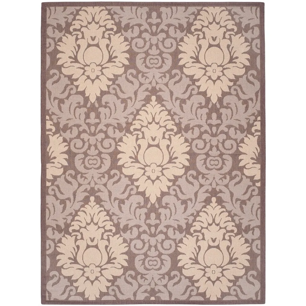 SAFAVIEH Courtyard Willene Boho Indoor/ Outdoor Waterproof Patio Backyard Rug