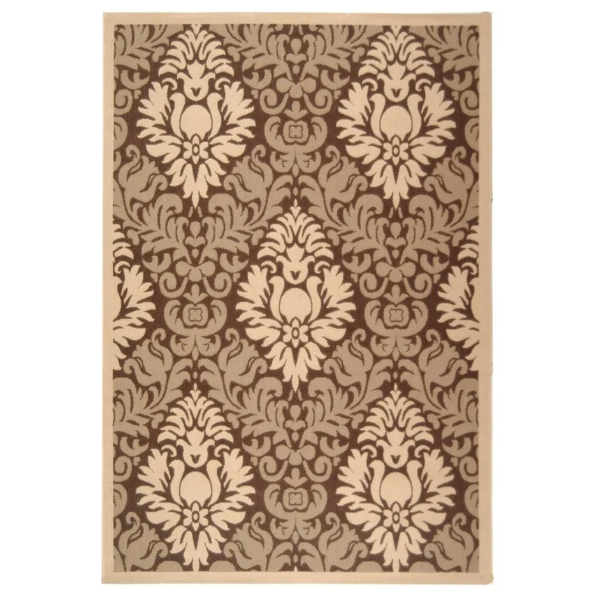 SAFAVIEH Courtyard Willene Boho Indoor/ Outdoor Waterproof Patio Backyard Rug