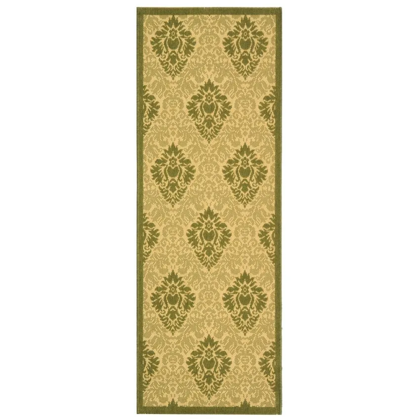 SAFAVIEH Courtyard Willene Boho Indoor/ Outdoor Waterproof Patio Backyard Rug