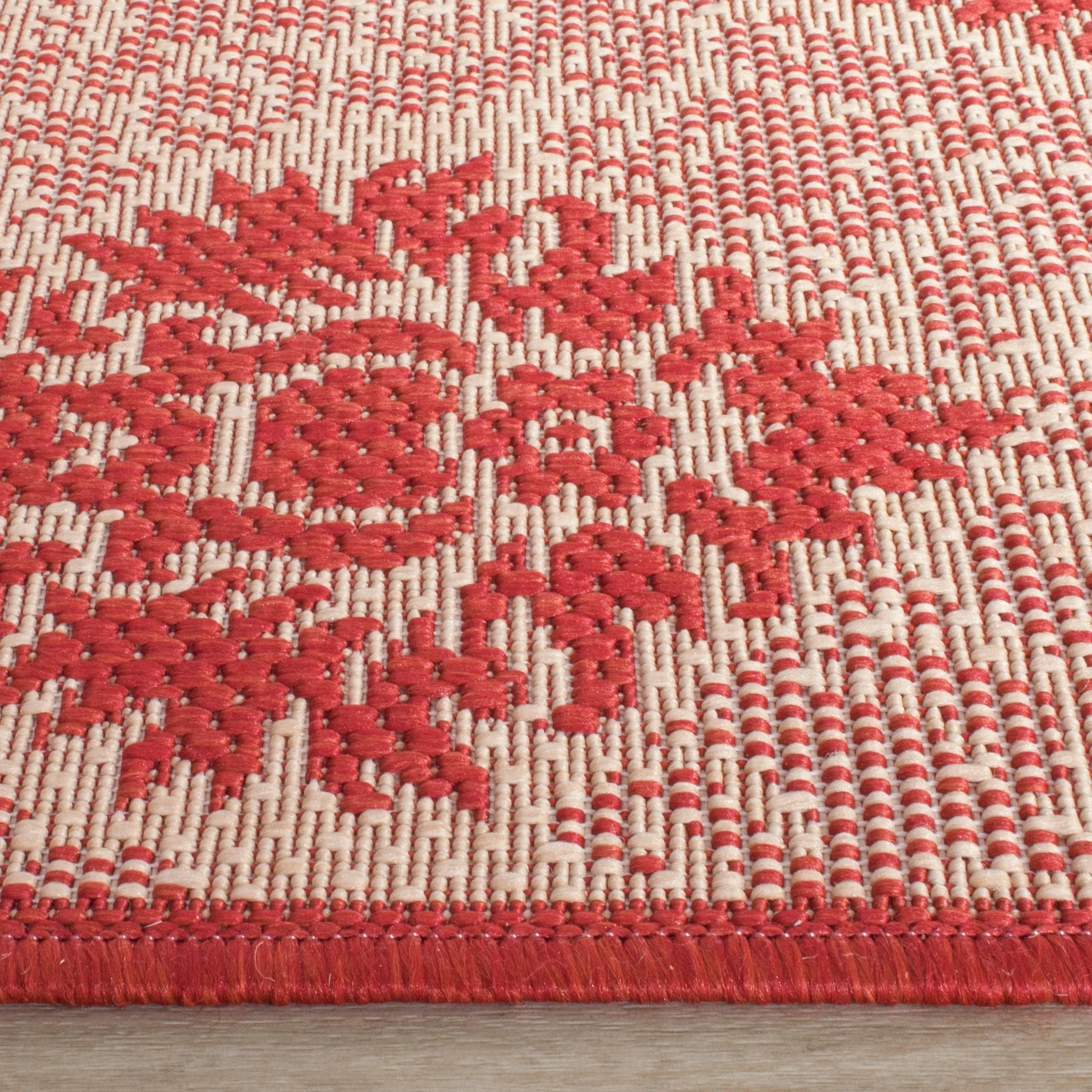 SAFAVIEH Courtyard Willene Boho Indoor/ Outdoor Waterproof Patio Backyard Rug