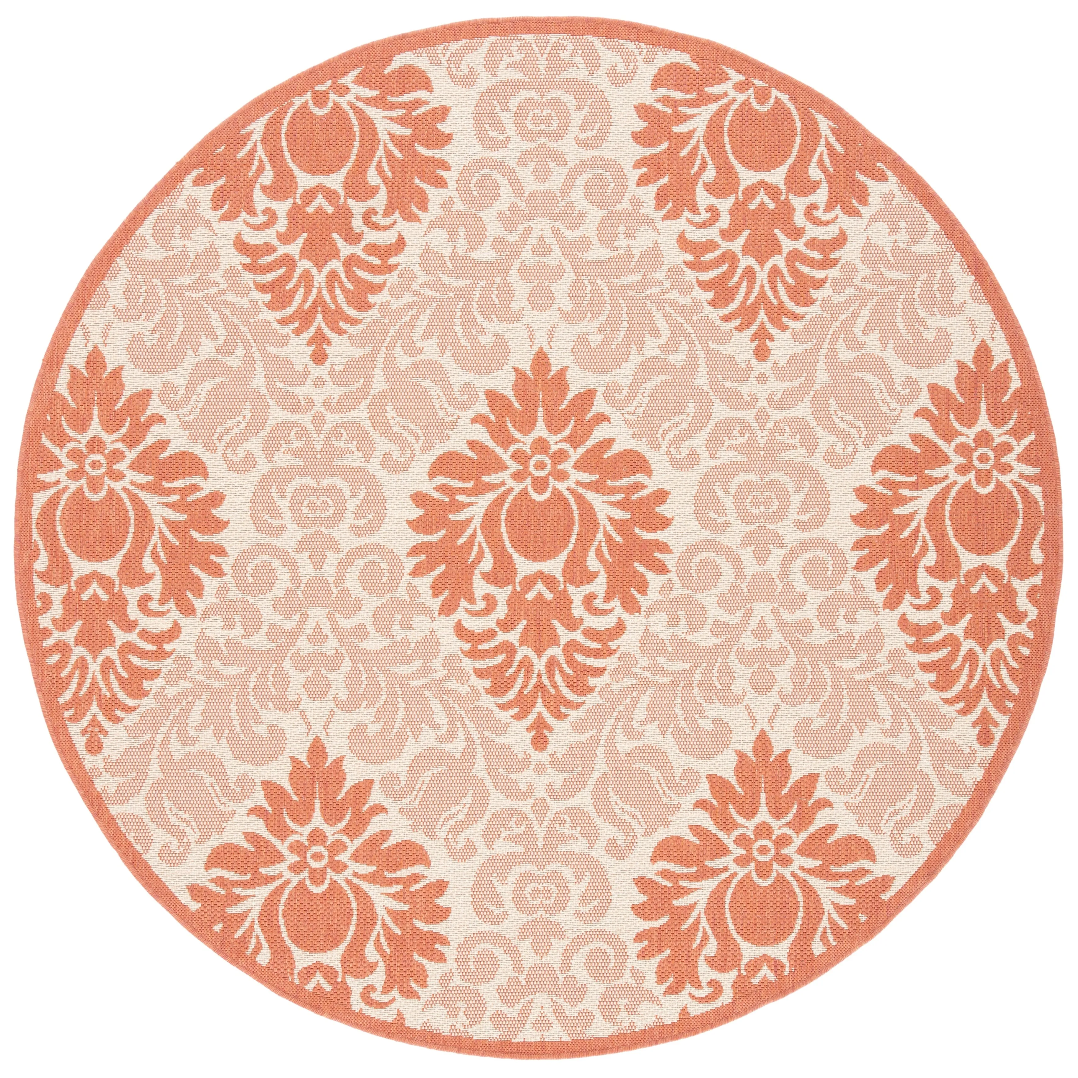 SAFAVIEH Courtyard Willene Boho Indoor/ Outdoor Waterproof Patio Backyard Rug