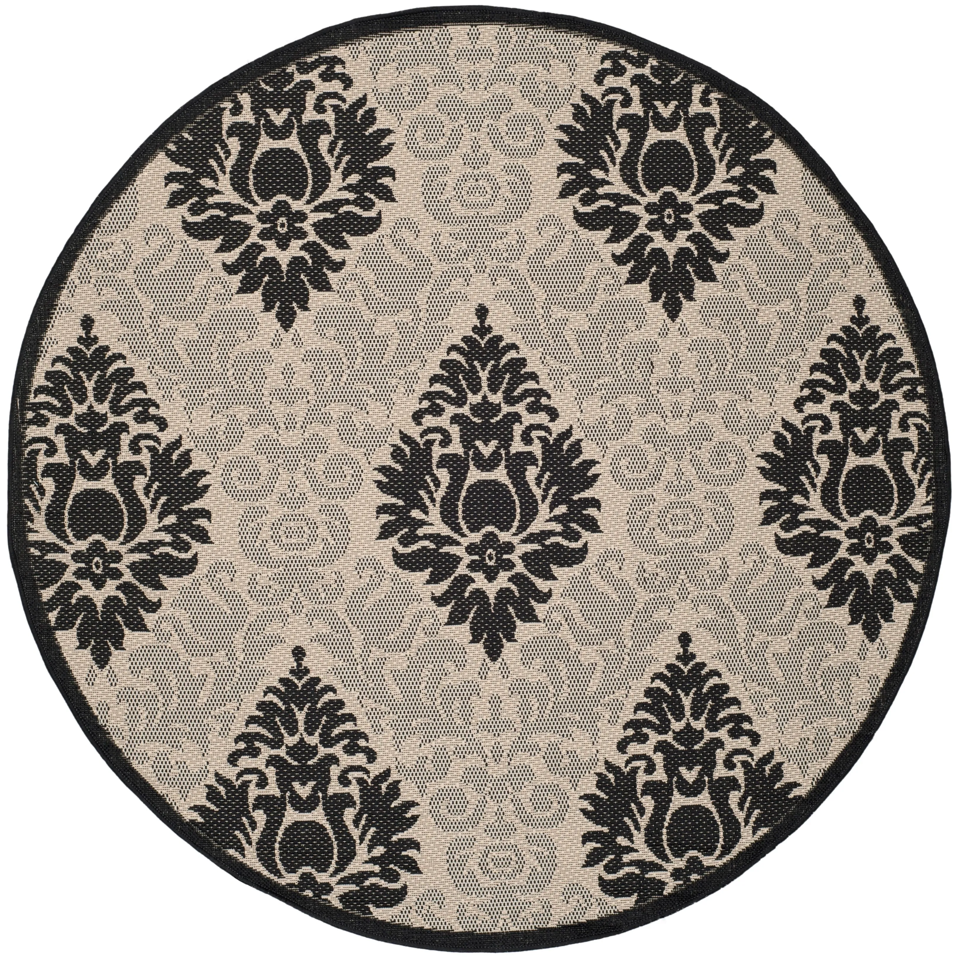 SAFAVIEH Courtyard Willene Boho Indoor/ Outdoor Waterproof Patio Backyard Rug